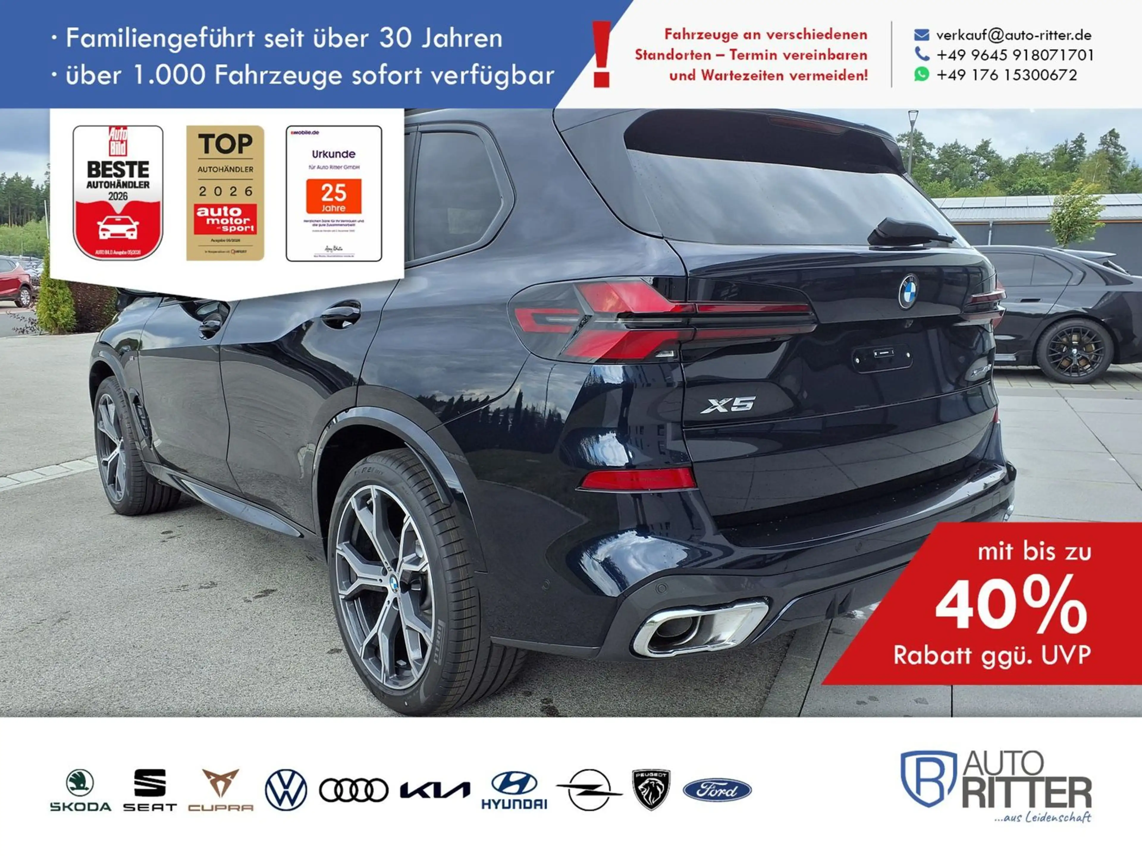 BMW X5 M Sportpaket ACC|HuD|AHK|RFK|Matrix|Navi|C... — photo 2