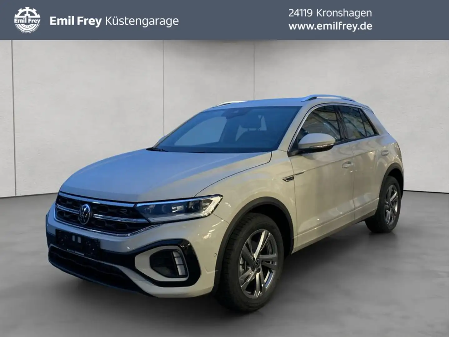 Volkswagen T-Roc R-Line 1.0 l TSI APP-Connect LED-PLus SHZ Grau - 1