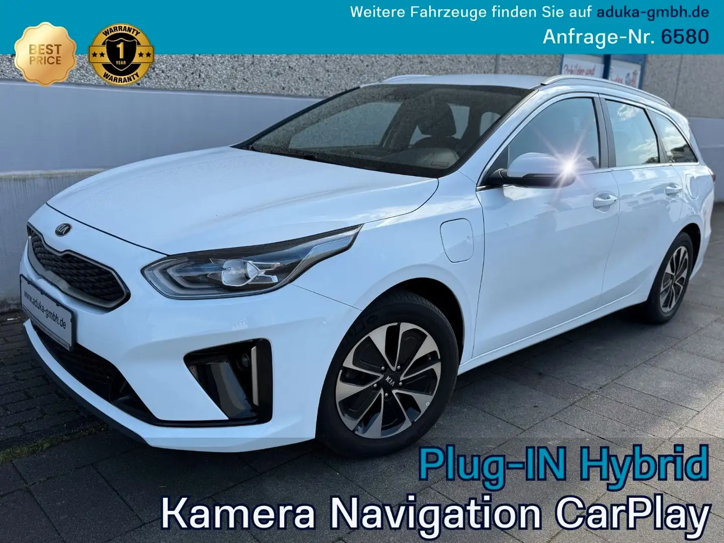 Kia Ceed SW / cee'd SW DCT OPF Plug-in Hybrid Vision Kamera LED CarPlay Weiß - 1