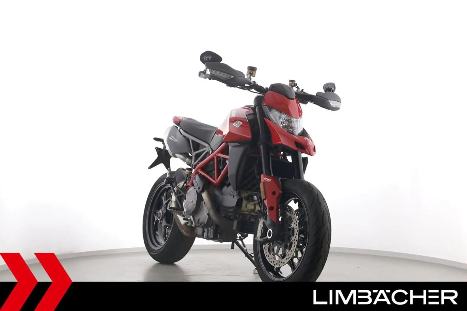 Ducati Hypermotard 950 D35 - QS, Lenkerendspiegel Červená - 2