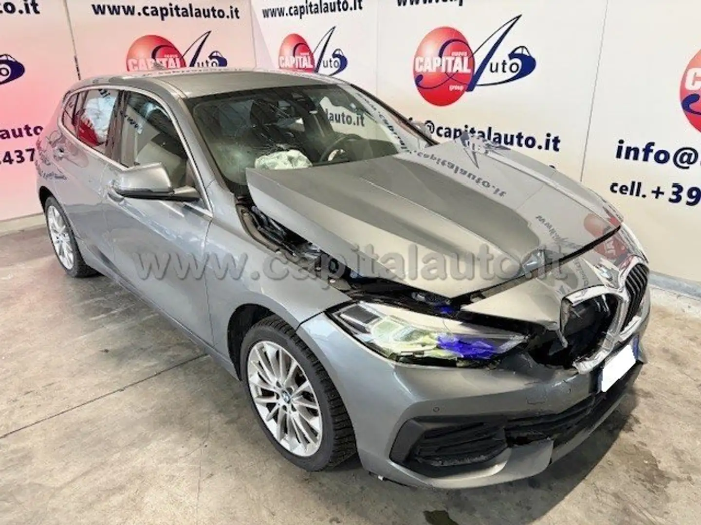 BMW 116 d Advantage auto NETTO 11500 Grigio - 2