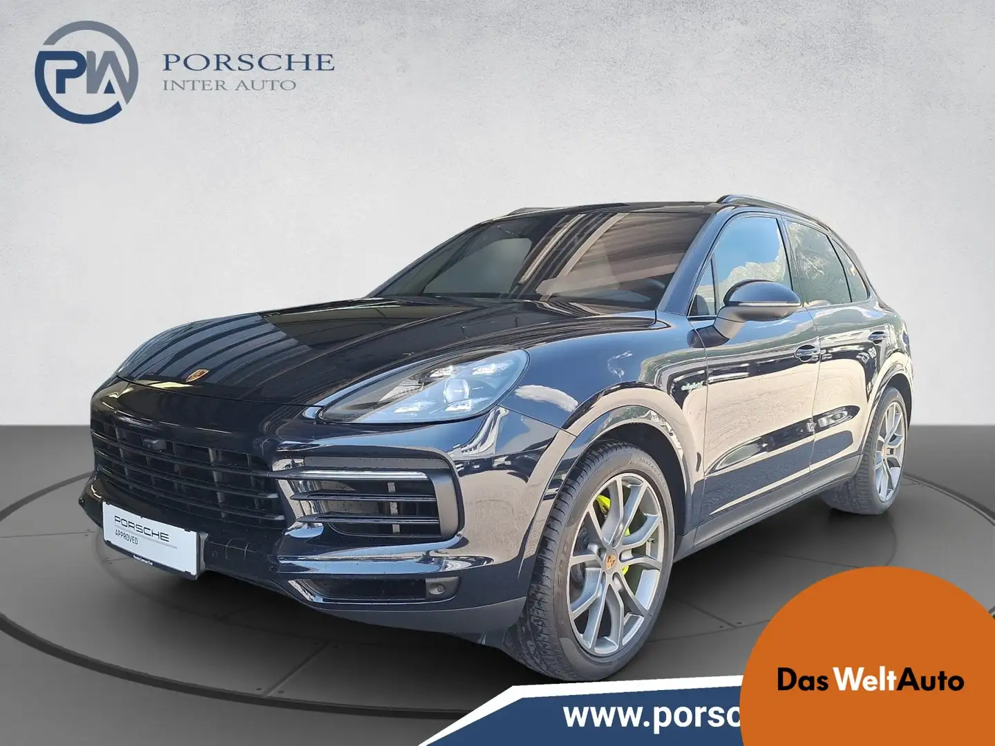 Porsche Cayenne E-Hybrid Blau - 1