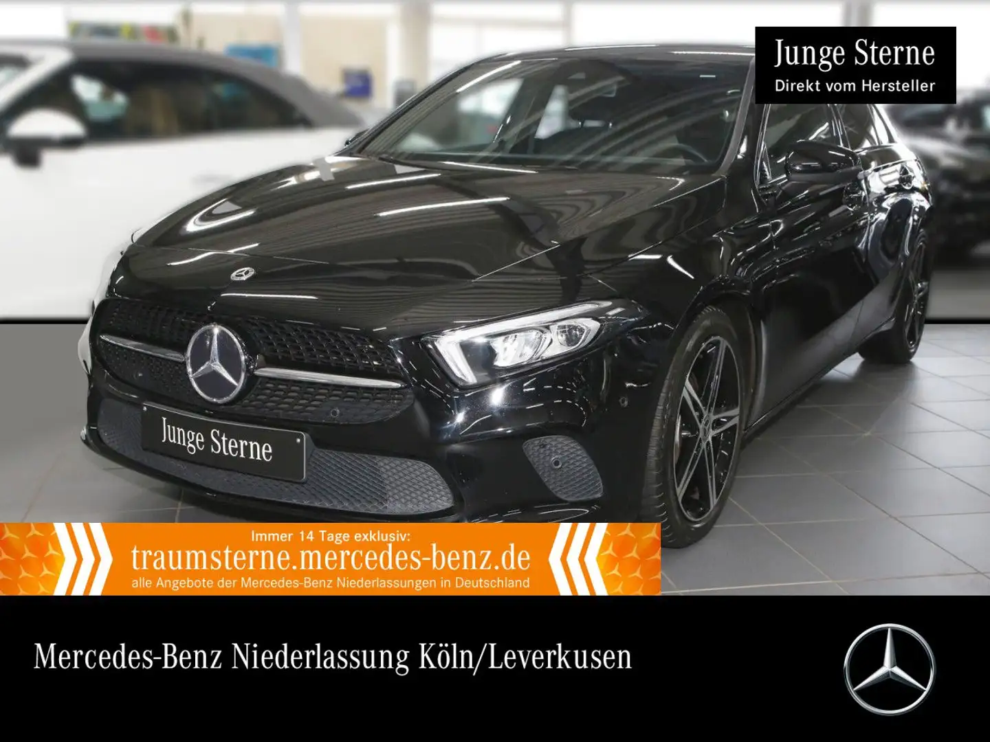 Mercedes-Benz A 200 PROGRESSIVE+NIGHT+LED+KAMERA+7G Noir - 1