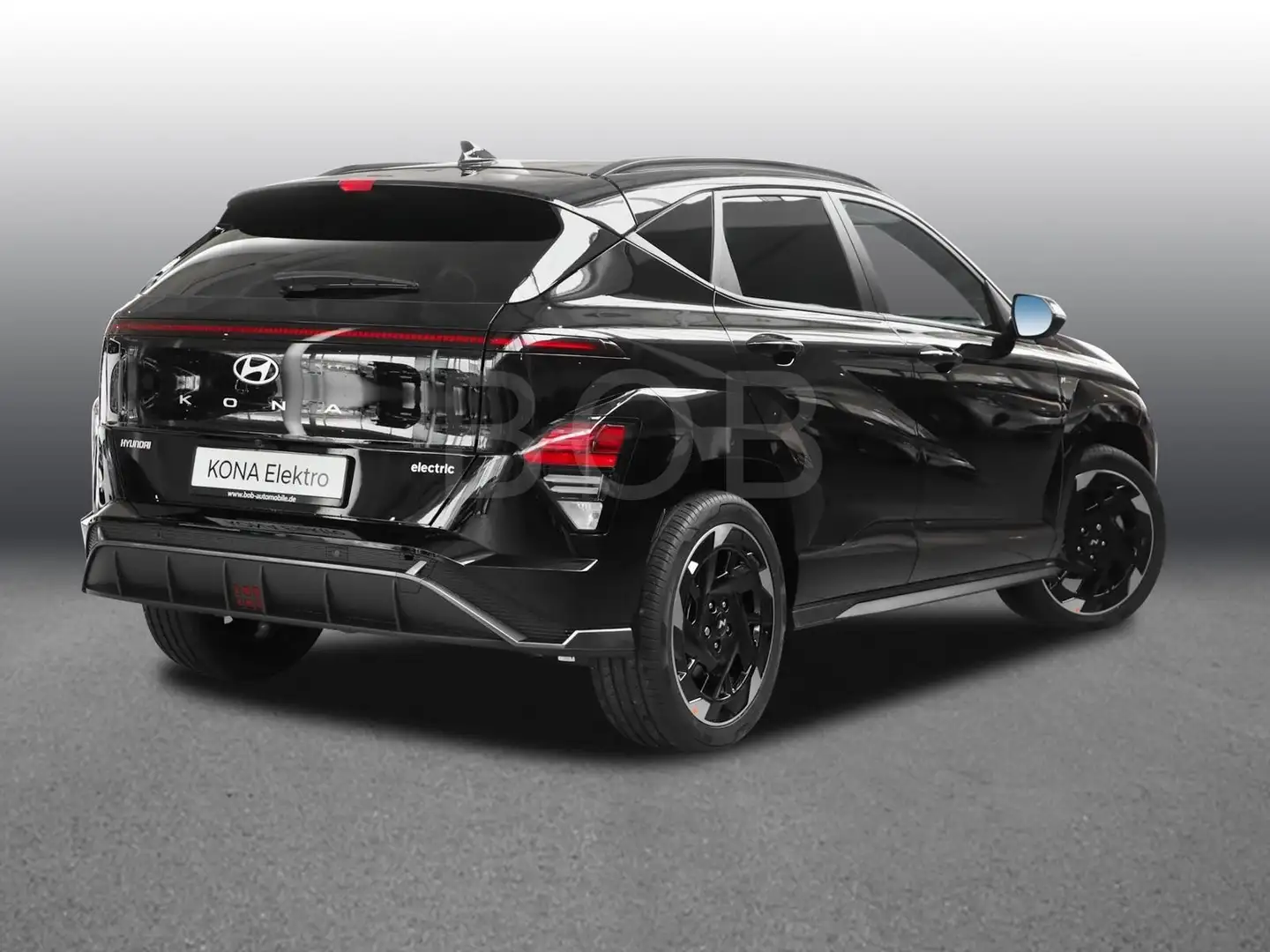Hyundai KONA ELEKTRO N-Line 65,4kWh NAVI PDC KLIMA BT Schwarz - 2