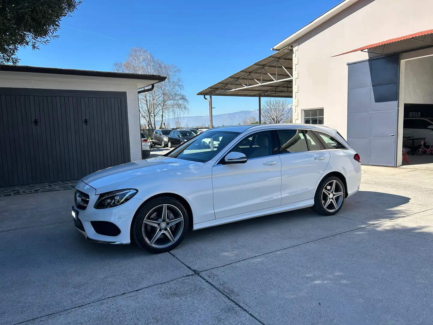 Mercedes-Benz C 200 d SW Premium Plus Full Opt. Commercianti o Export Blanco - 1