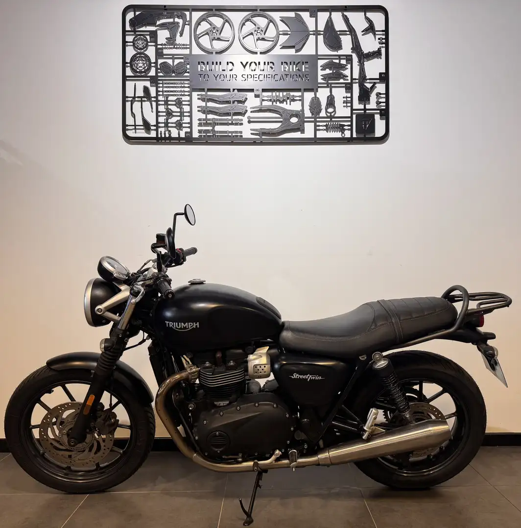Triumph Street Twin Zwart - 2