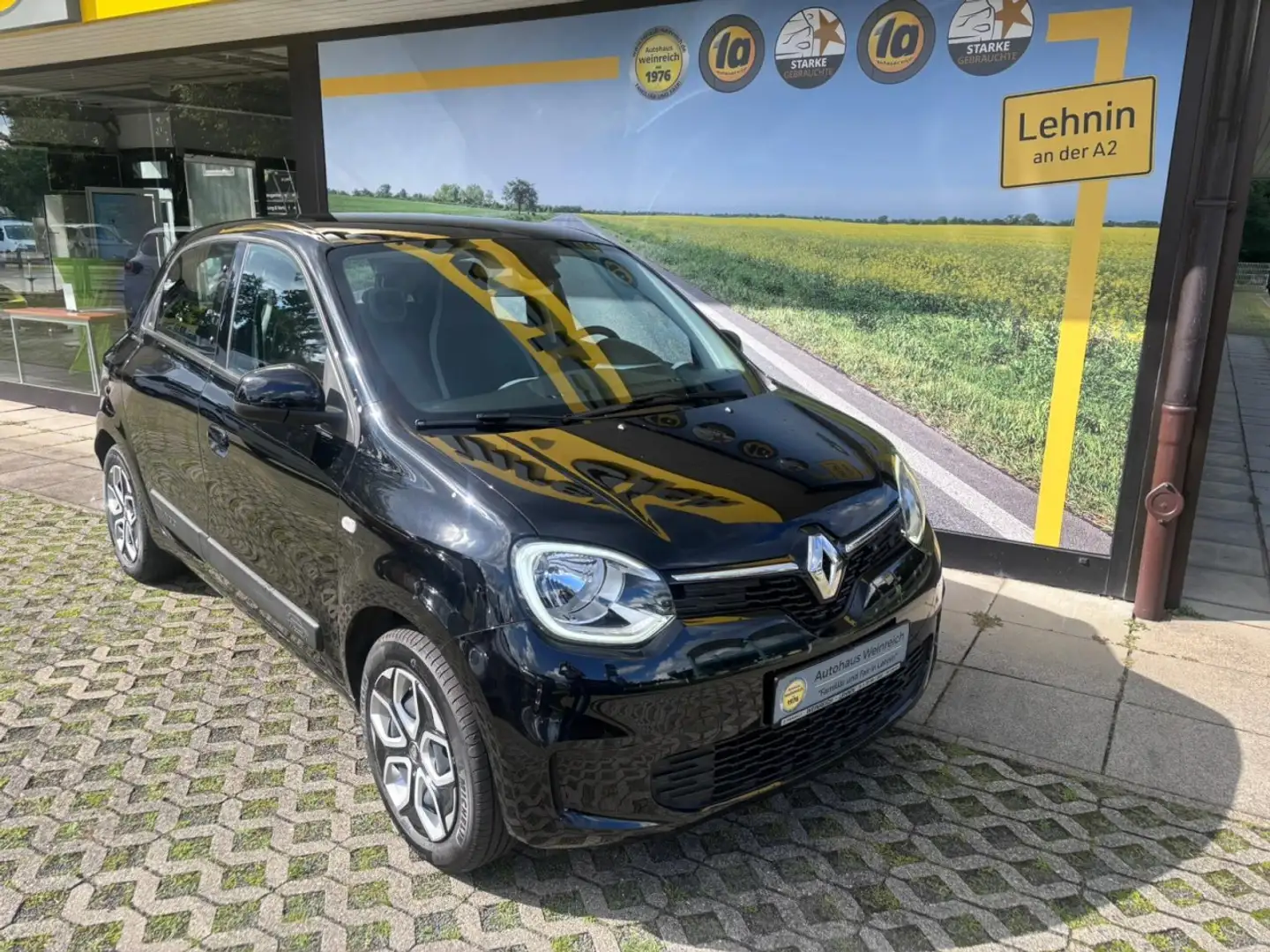 Renault Twingo mit Klima & Sitzheizung Klima Einparkhilfe Schwarz - 2