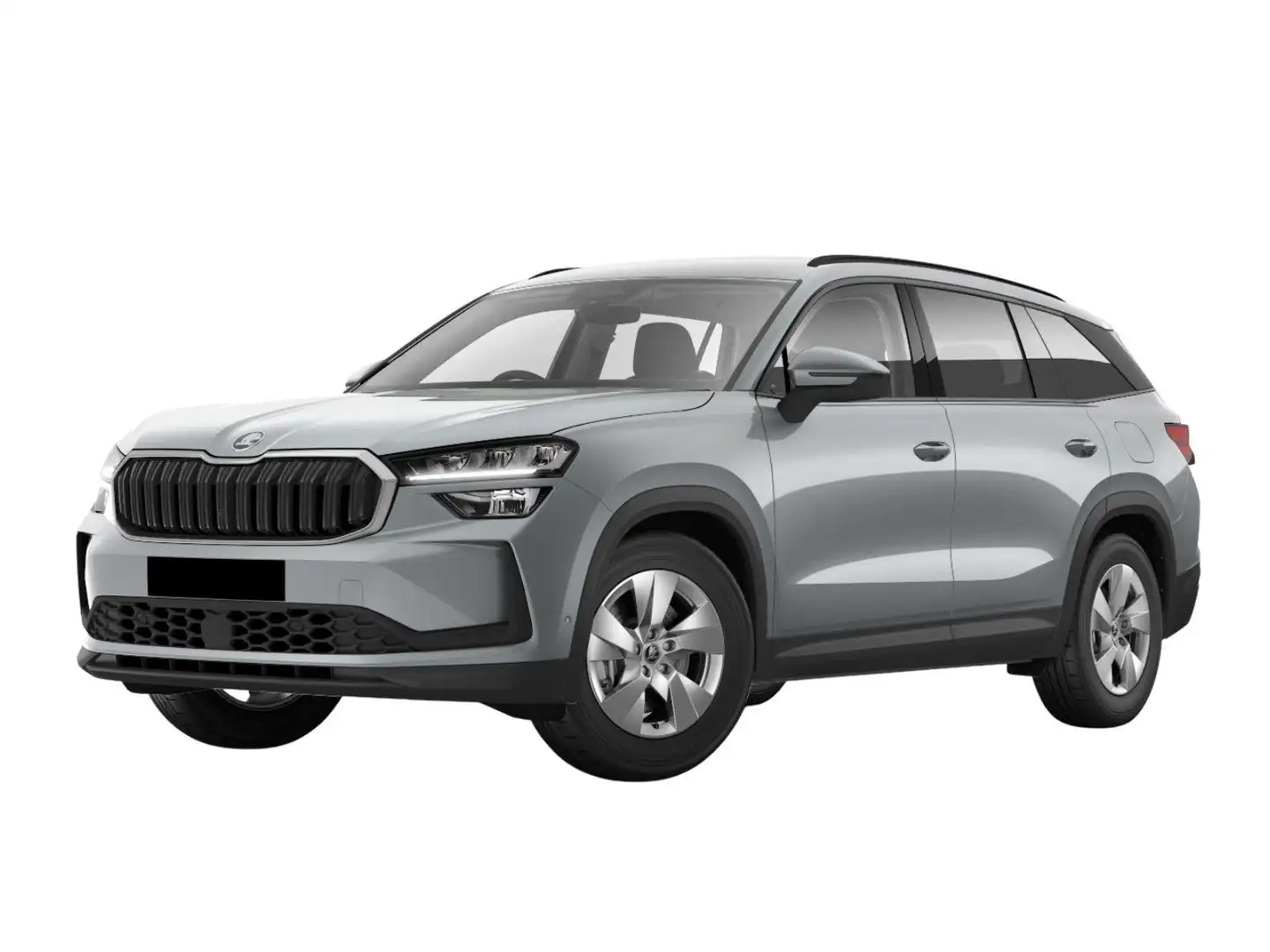 Skoda Kodiaq Selection 204PS 4x4 7Sitze+360°+AHK+GV4+eHeck+W... Silber - 1