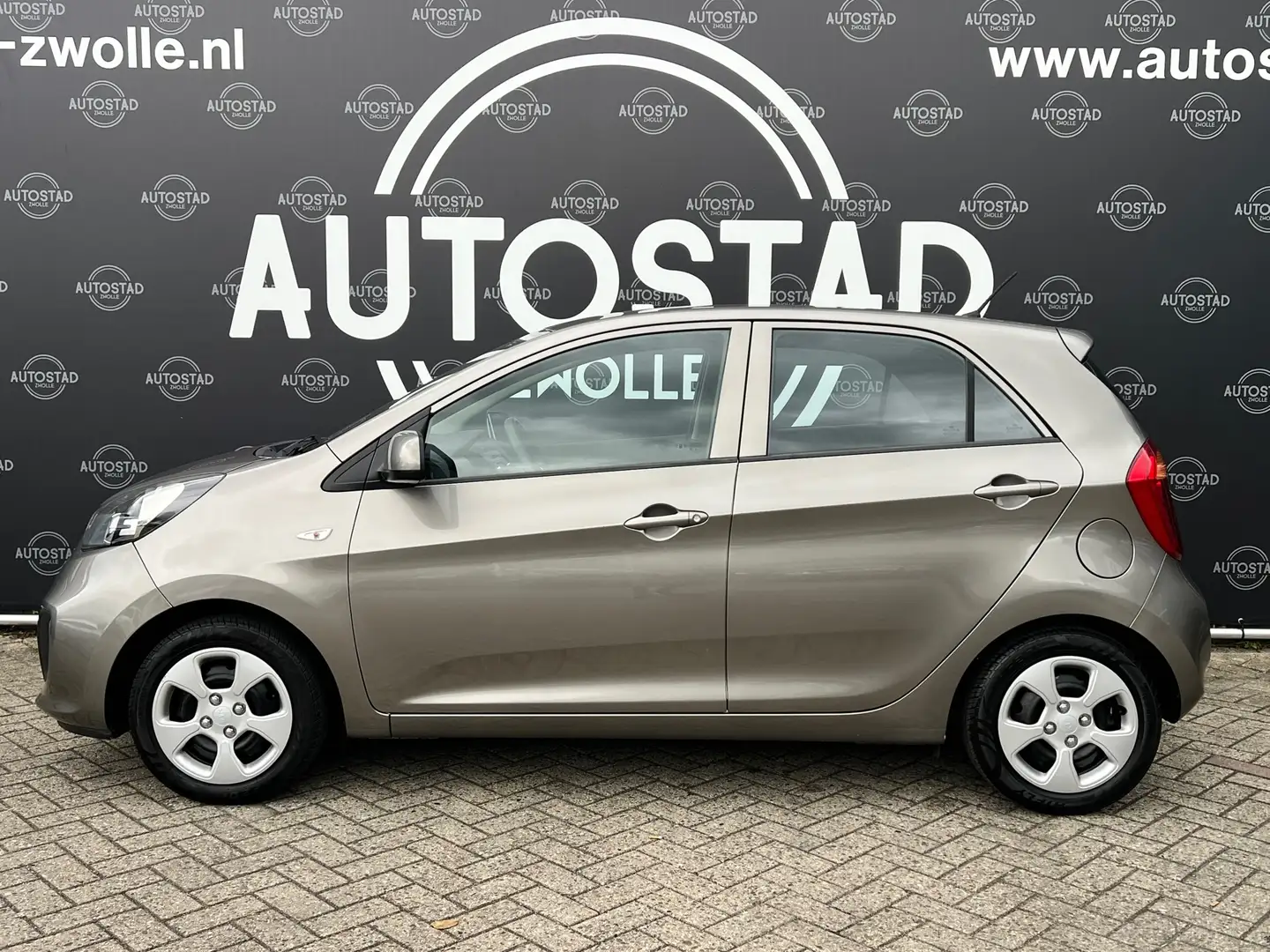 Kia Picanto 1.2 CVVT ISG Comfort Pack NL-Auto/NAP/APK/Airco Grijs - 2
