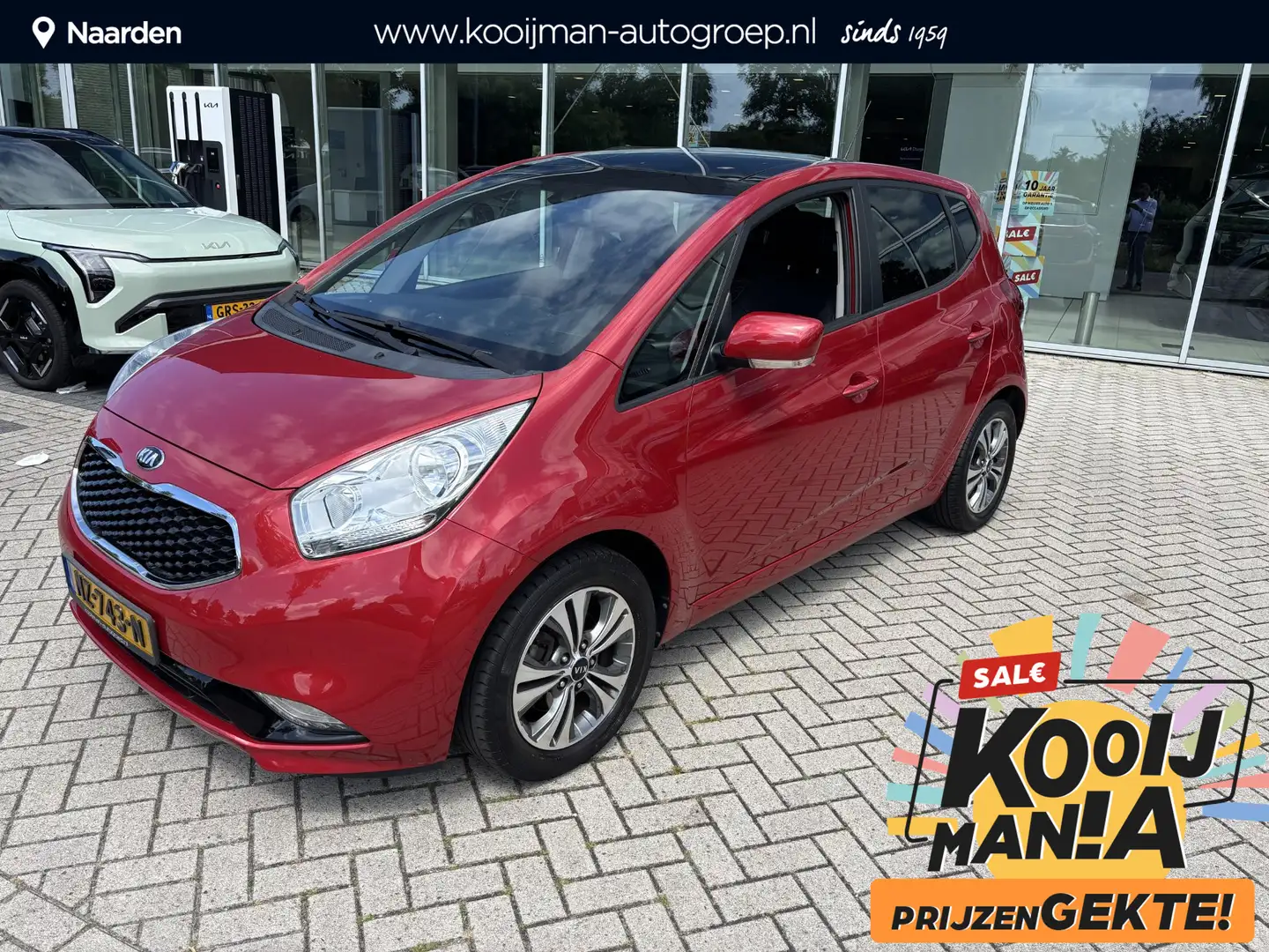 Kia Venga 1.6 CVVT Summer Edition AUTOMAAT Rood - 1