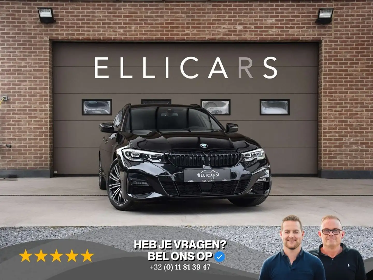 BMW 330 2.0i XDRIVE TOURING / M PACK / SCHUIFDAK / CARPLAY Nero - 1