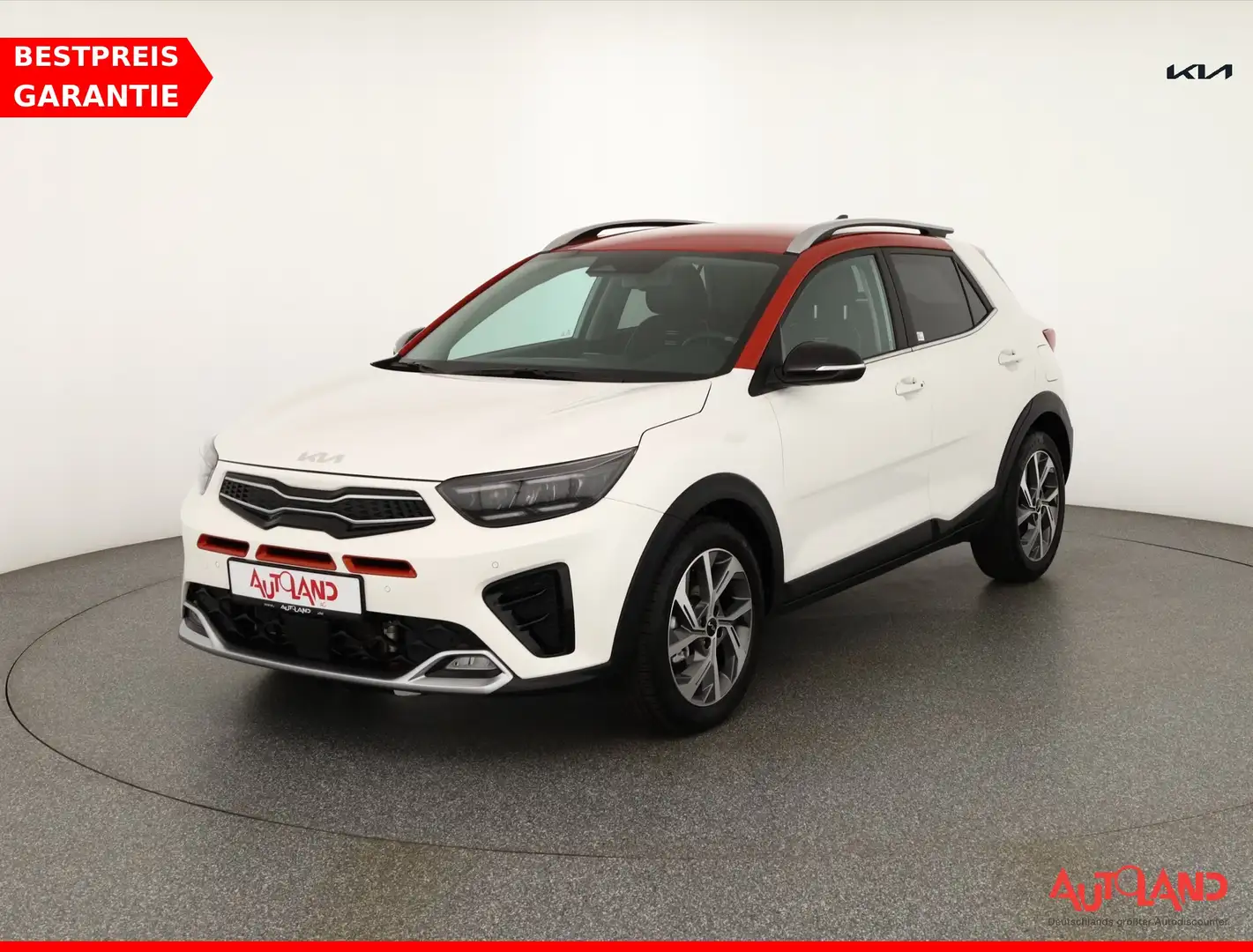 Kia Stonic 1.0 T-GDI mHev GT Line LED Navi Kamera Bianco - 1