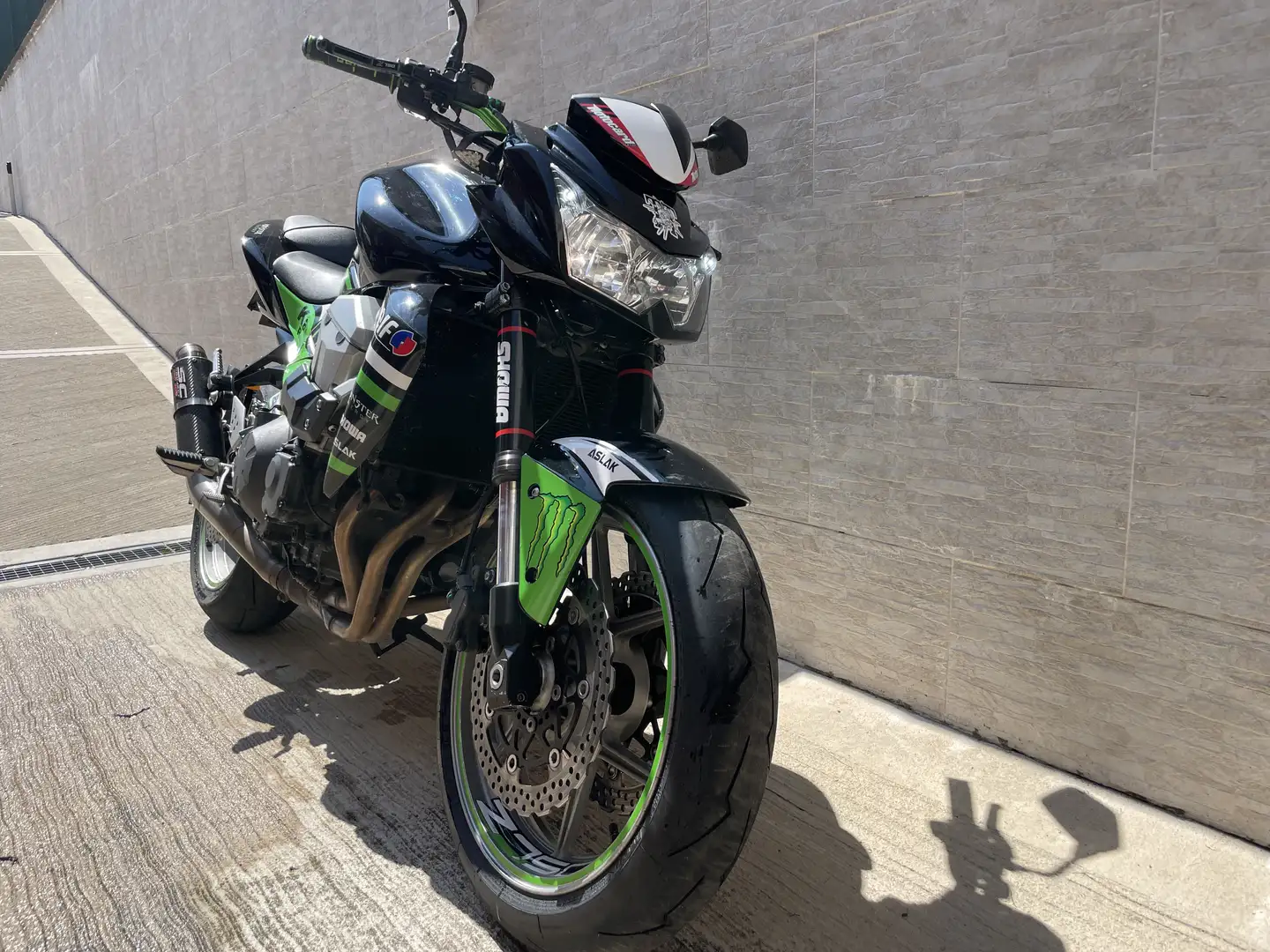 Kawasaki Z 750 z750 depotenziata A2 Nero - 1