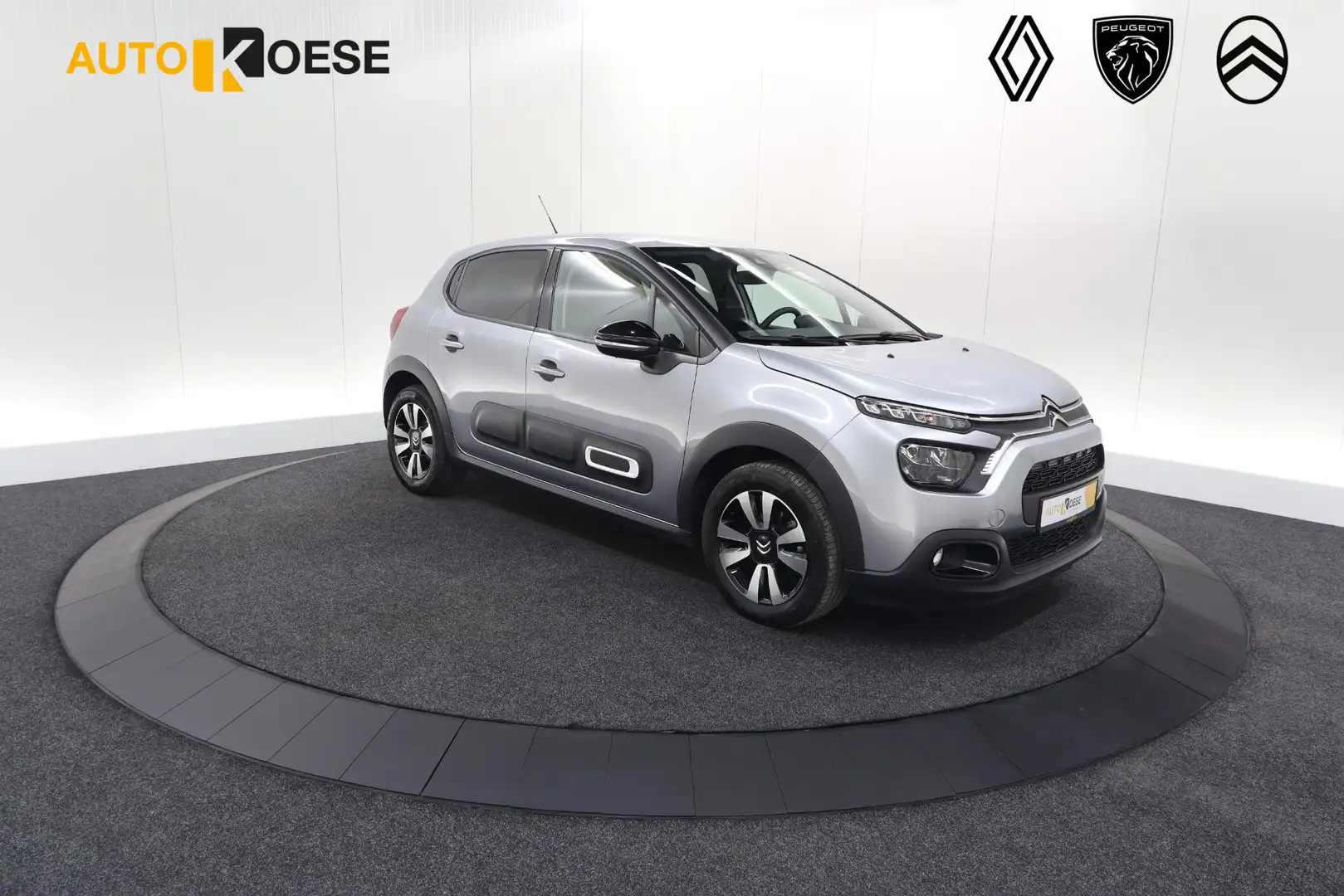 Citroen C3 PureTech 110 EAT6 Max | Apple Carplay | Parkeersen Grijs - 1