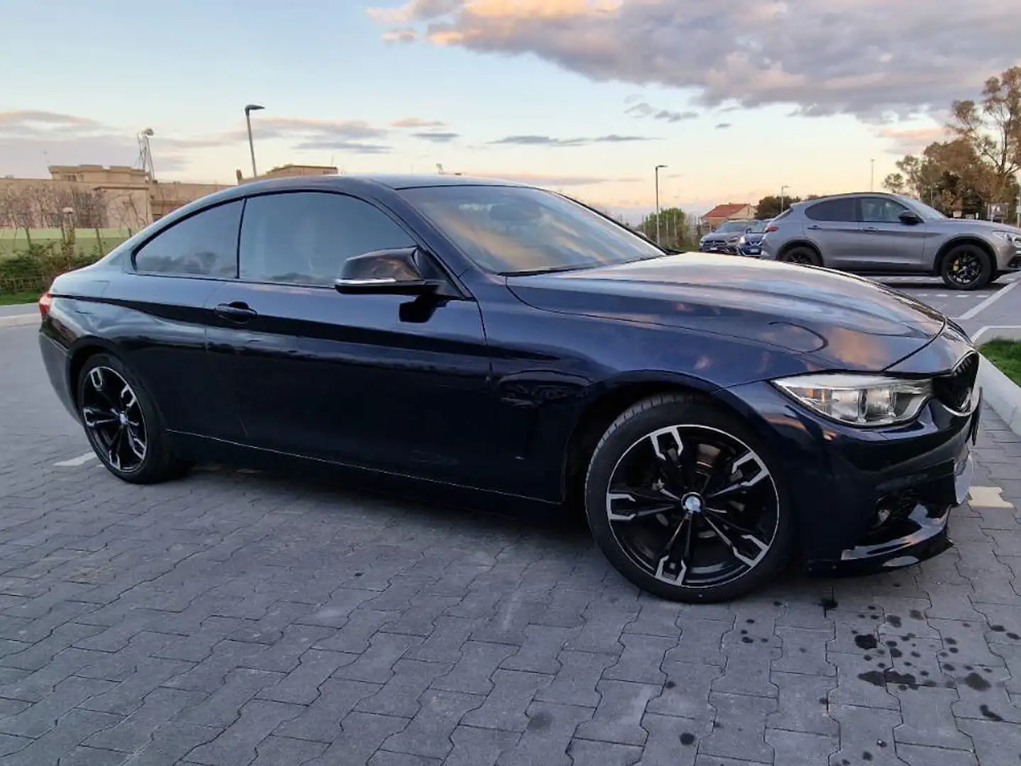 BMW 420 Serie 4 F32 Coupe 420d Coupe Luxury auto 184CV Albastru - 2