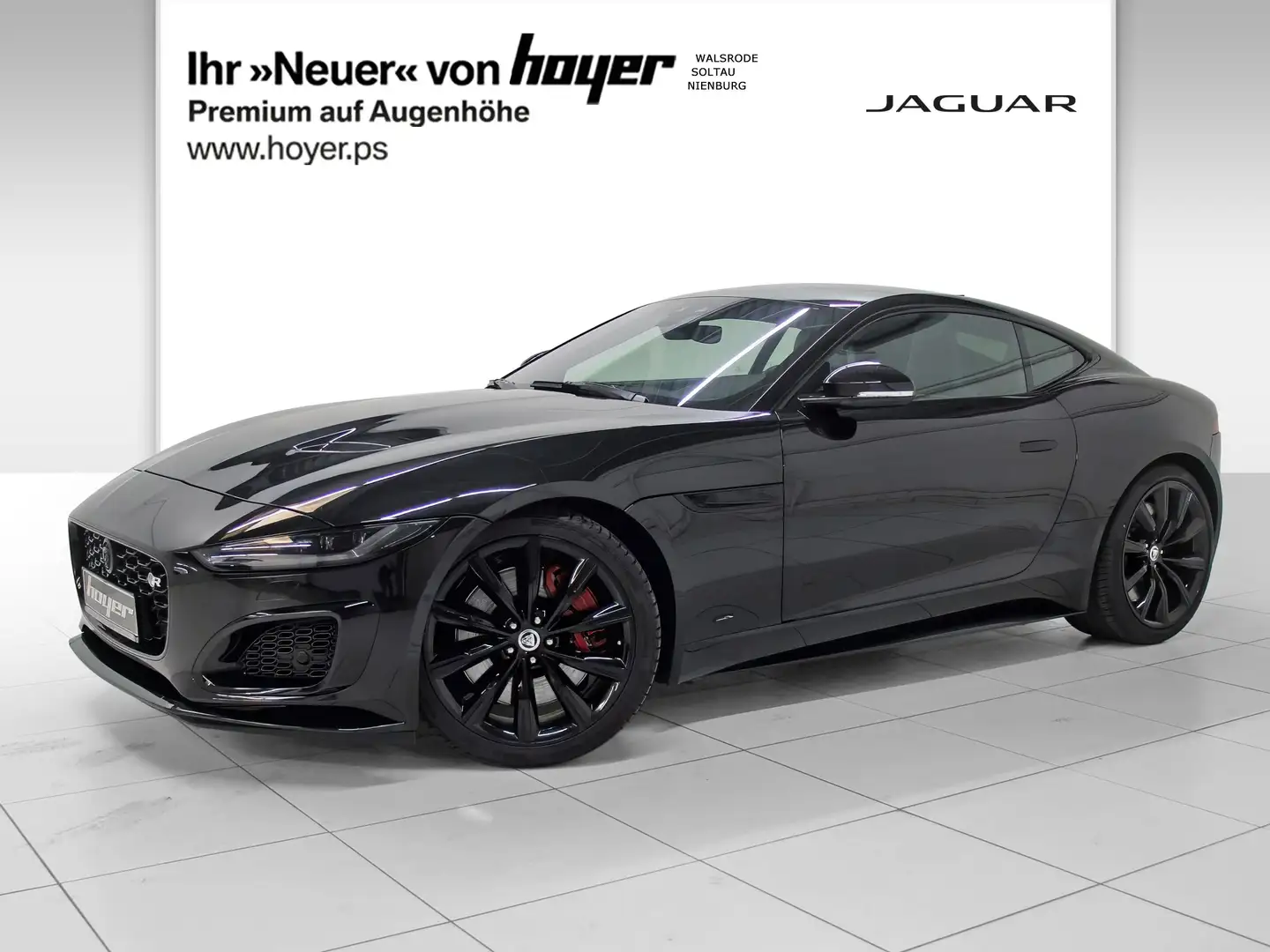 Jaguar F-Type Coupe P575 AWD Aut. R75 DAB LED RFK PDC Schwarz - 2