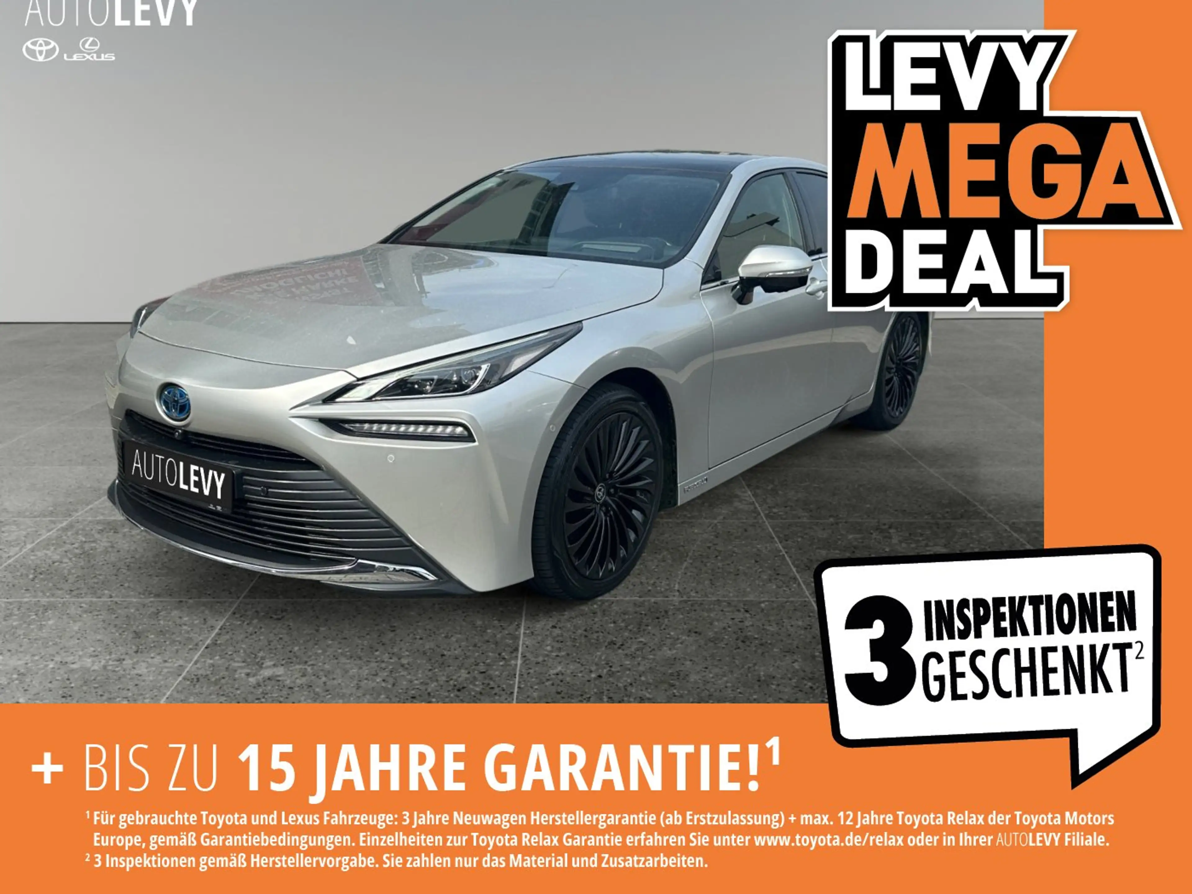 Toyota Mirai Wasserstoff Advanced JBL/PANO/MEMORY