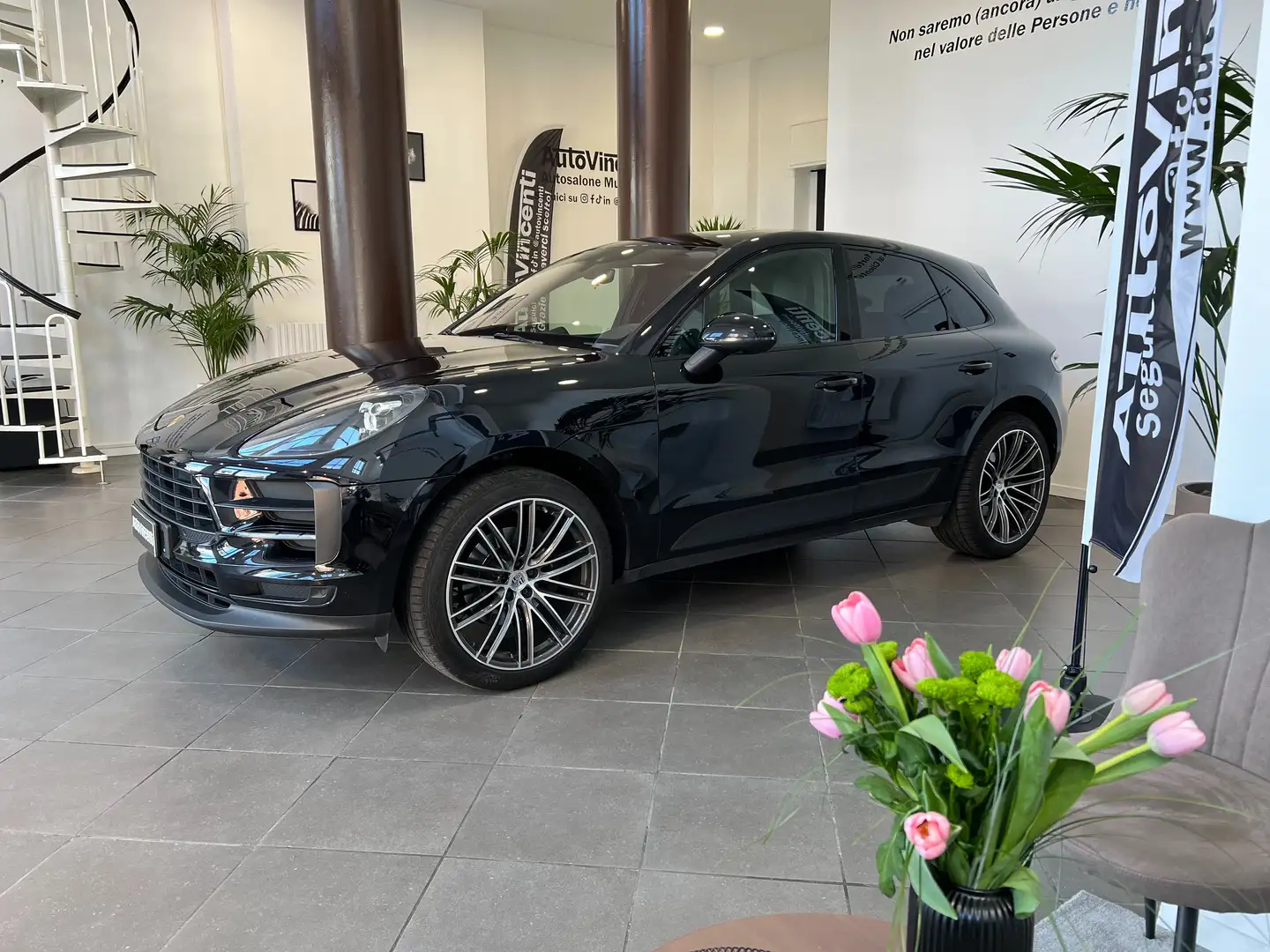 Porsche Macan 2.0 245 CV PDK Schwarz - 2