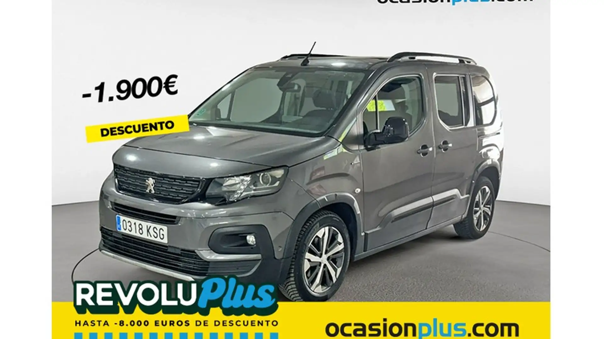Peugeot Rifter 1.5BlueHDi S&S Long GT Line 130 Gris - 1