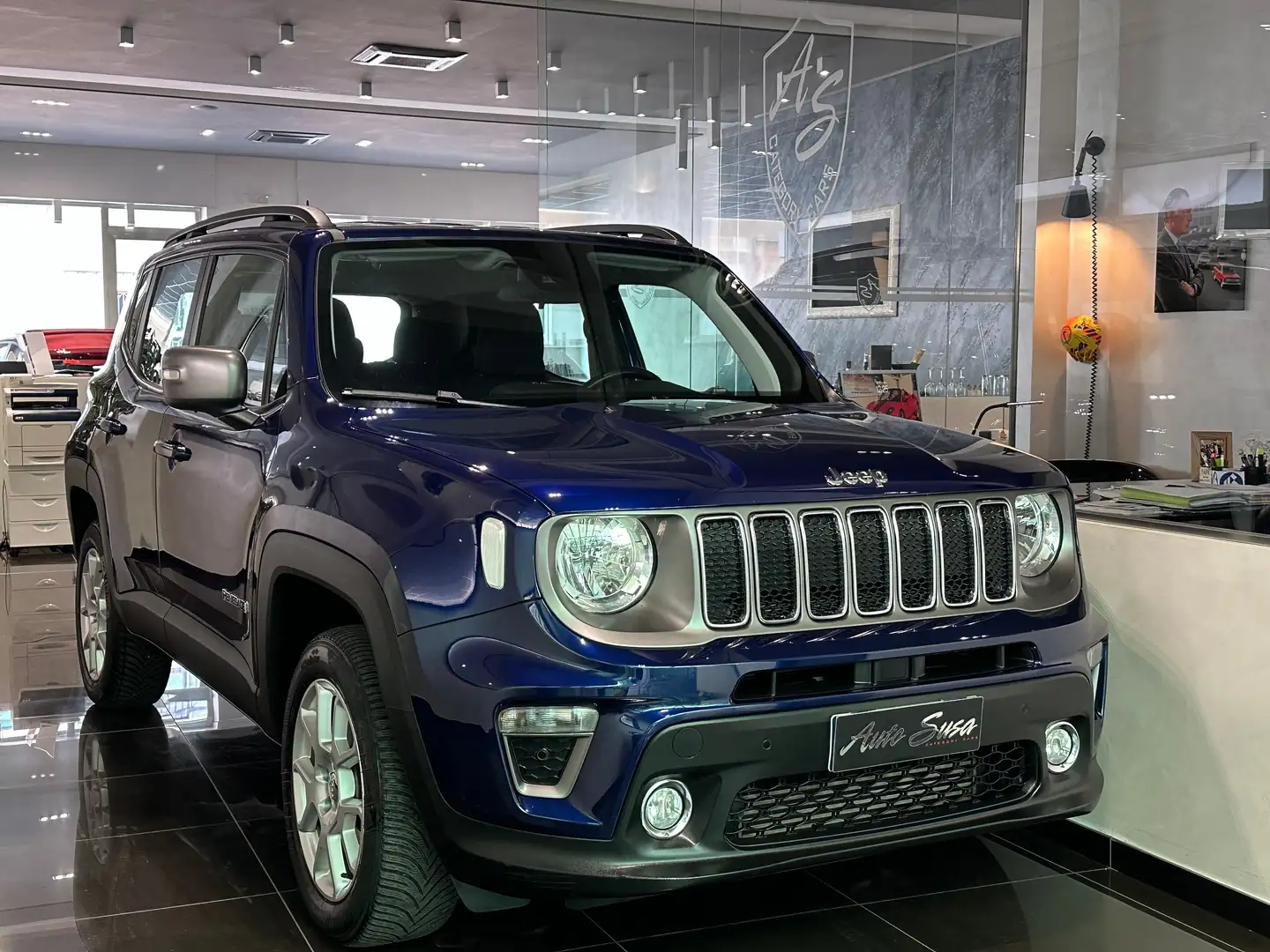 Jeep Renegade Renegade 2.0 mjt Limited 4wd 140cv auto 9m Bleu - 1