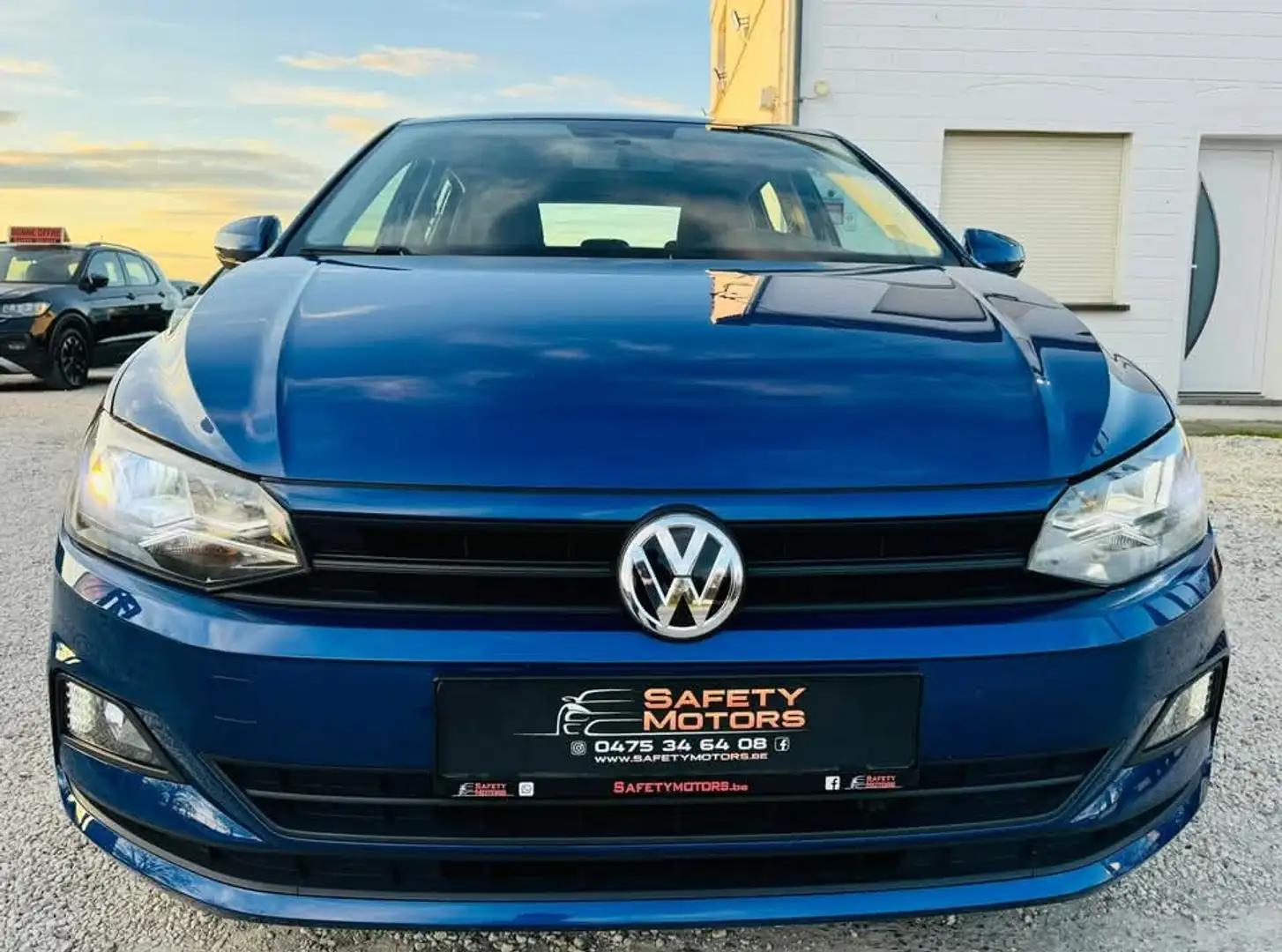 Volkswagen Polo 1.0i Trendline essence garantie 12 mois Bleu - 2