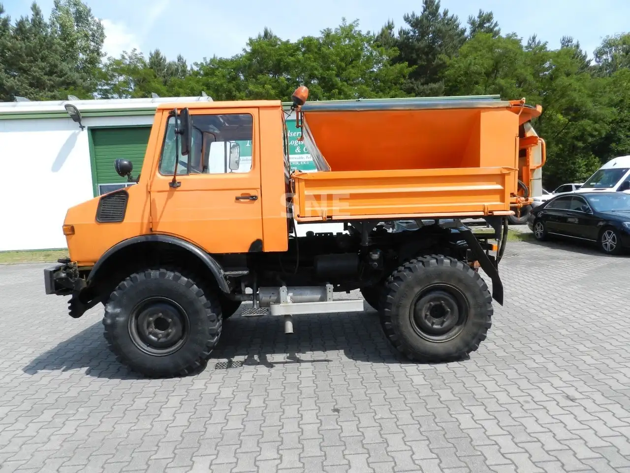 Unimog 424,Unimog 1000,4x4,Winterdienst,m.Schneeschild, foto 1