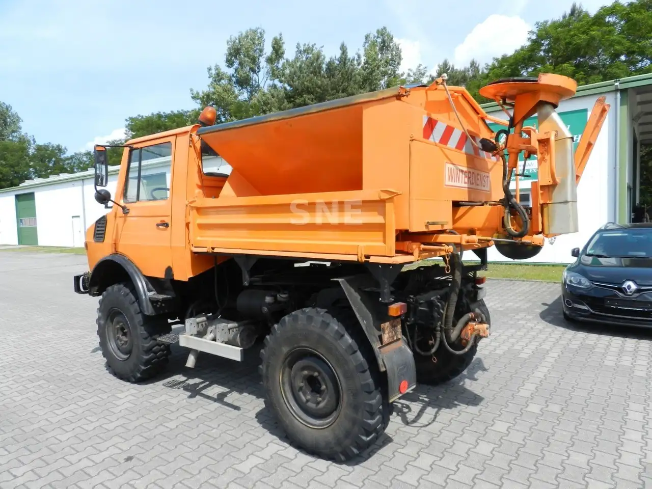 Unimog 424,Unimog 1000,4x4,Winterdienst,m.Schneeschild, foto 9
