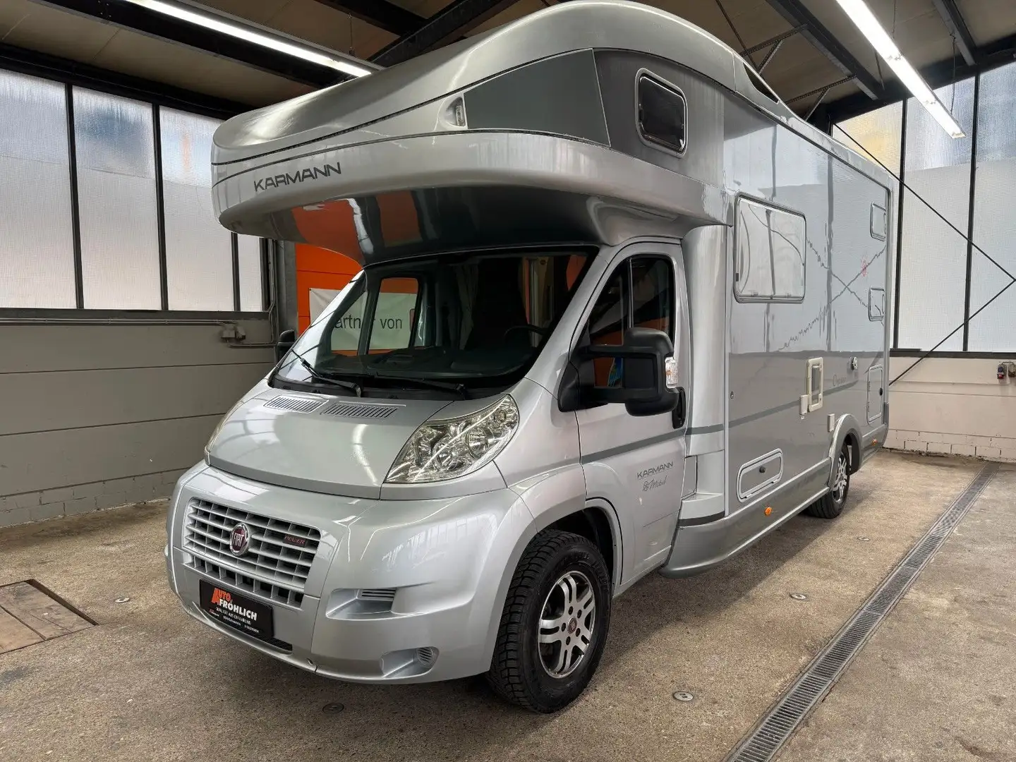 Karmann Ontario A670 VB Fiat Ducato 3.0D Power TV Silber - 1