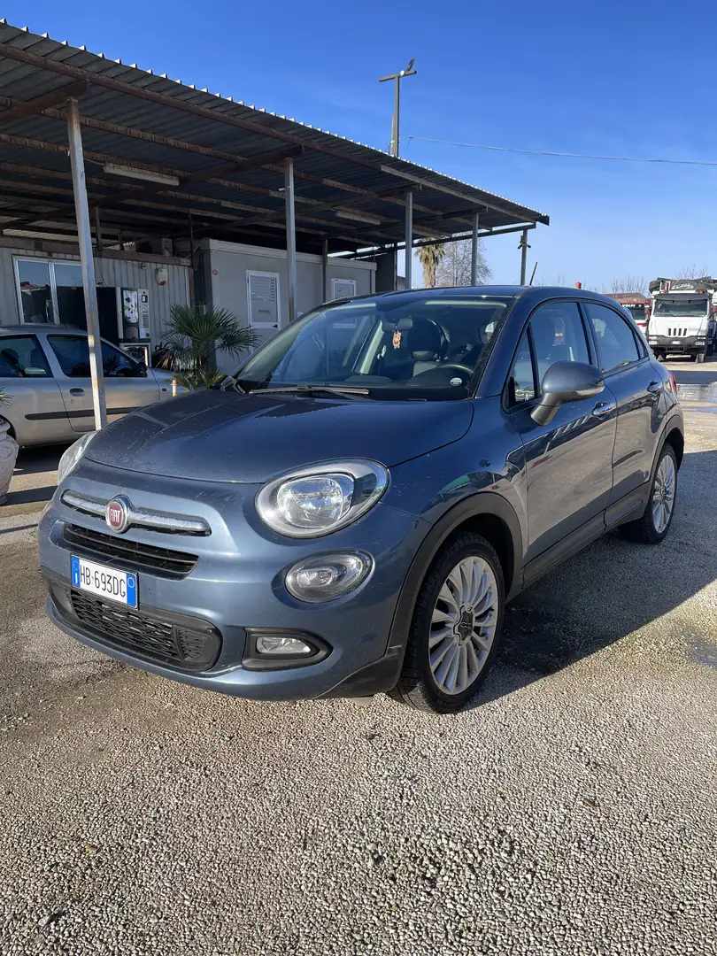 Fiat 500X 500X 1.6 mjt Business 4x2 120cv my18 Bleu - 1
