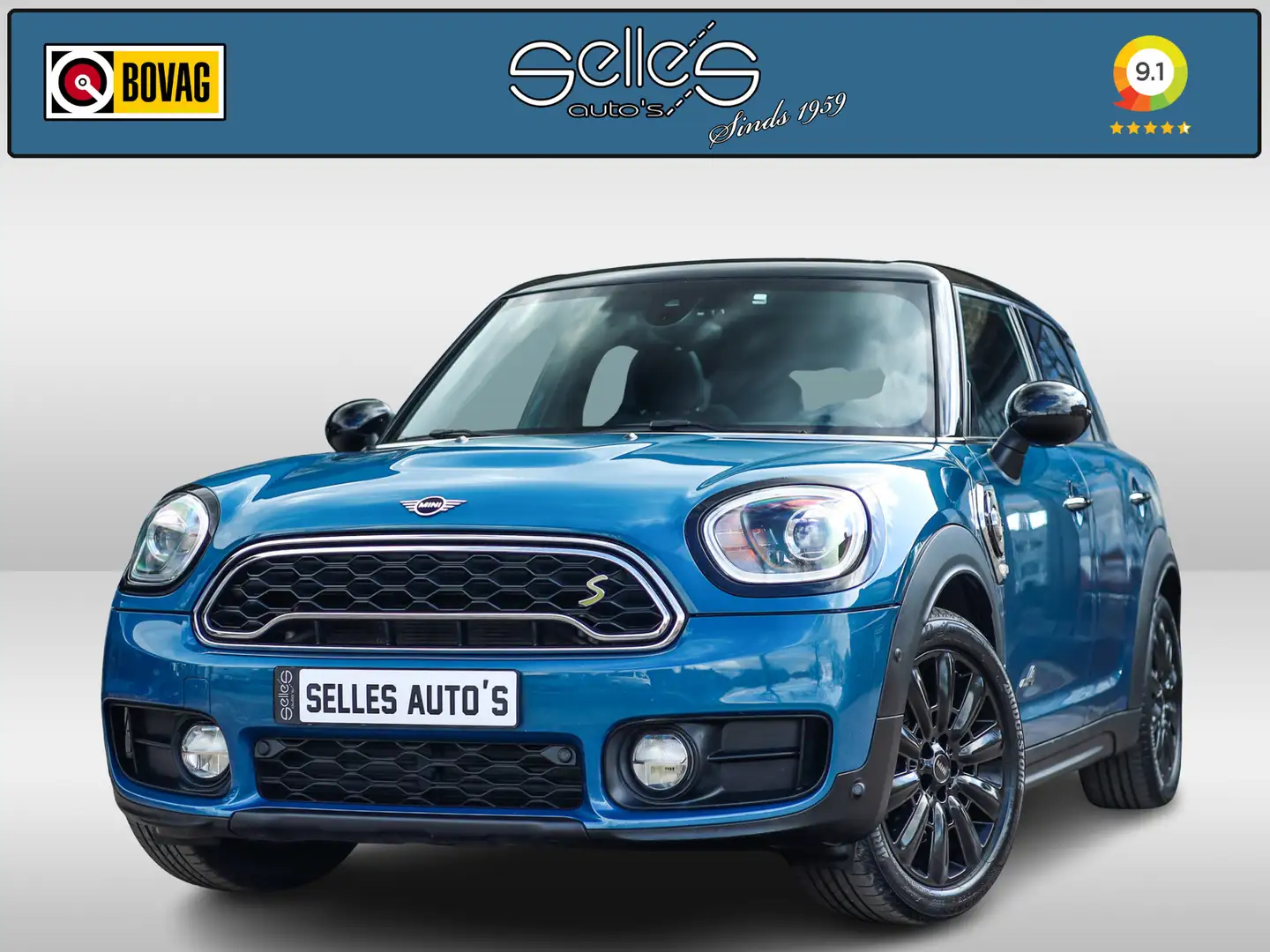 MINI Cooper SE Countryman Mini 2.0 ALL4 Pepper 4wd | Panorama dak | Memory s Azul - 1