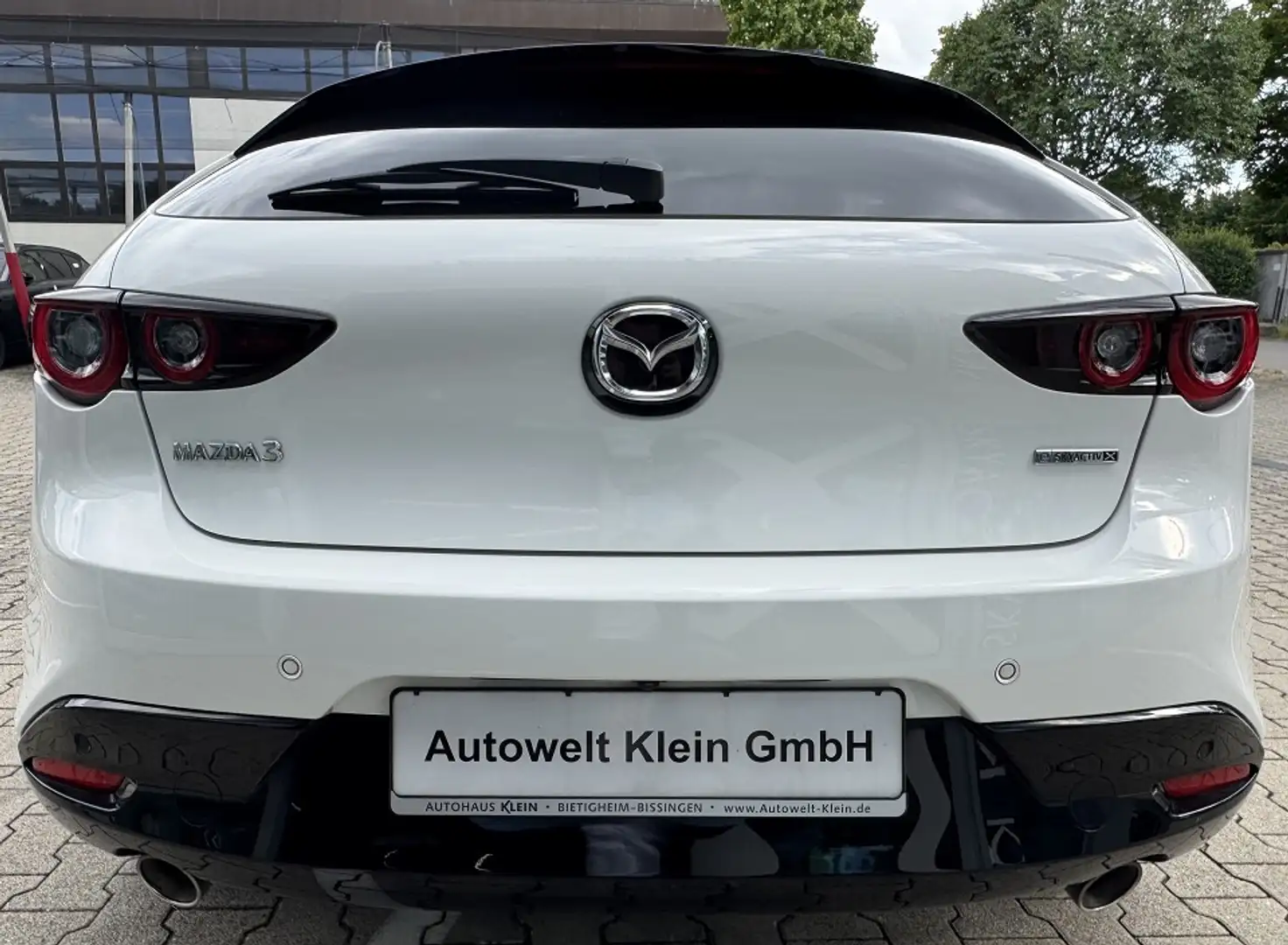 Mazda 3 SKYACTIV-X 2.0 M Hybrid 6GS AL-SELECTION DES-P PRE Weiß - 2