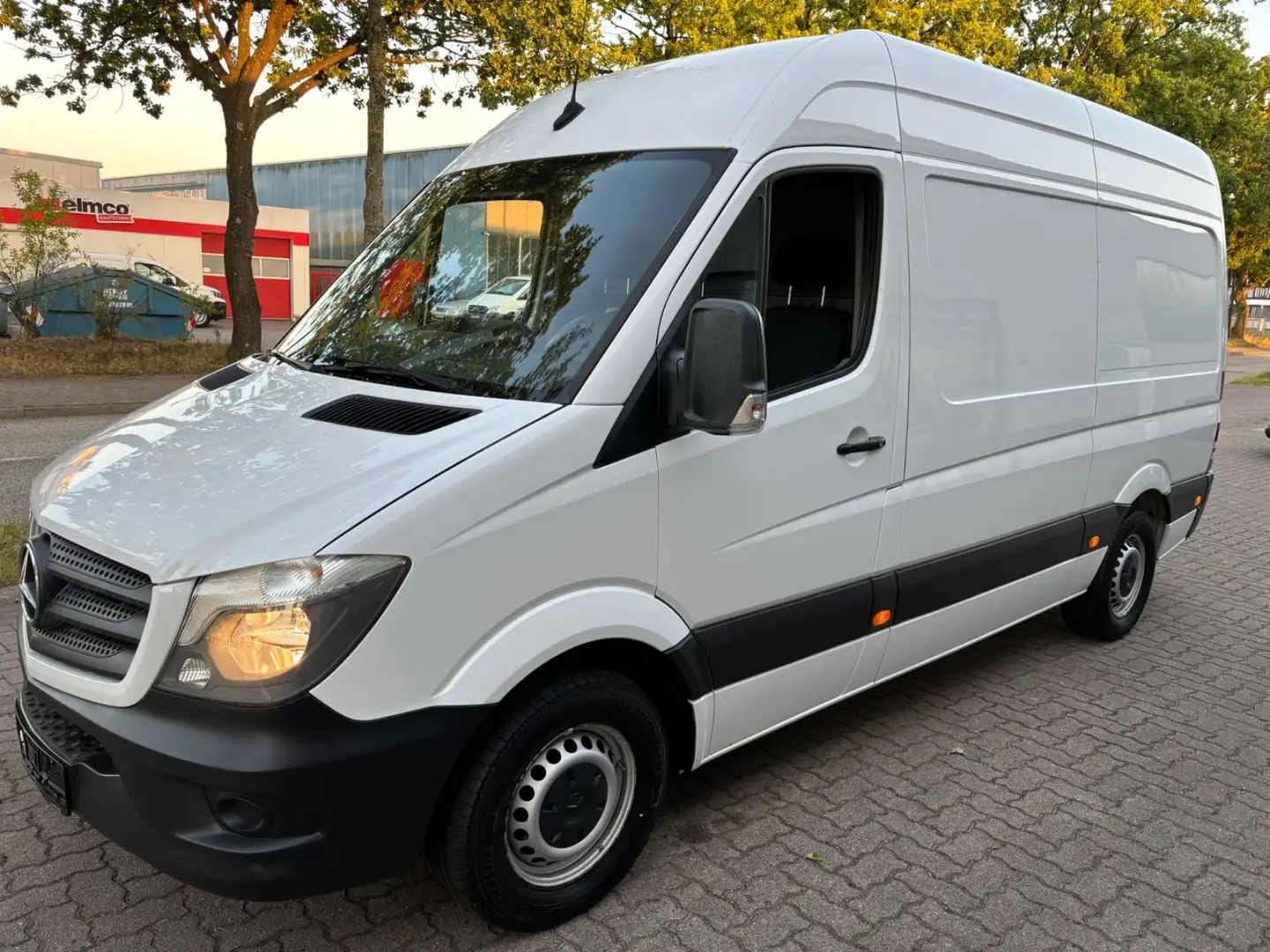 Mercedes-Benz Sprinter 313 CDi Kasten H+Lang Euro5 1.Hand+ Blanc - 1