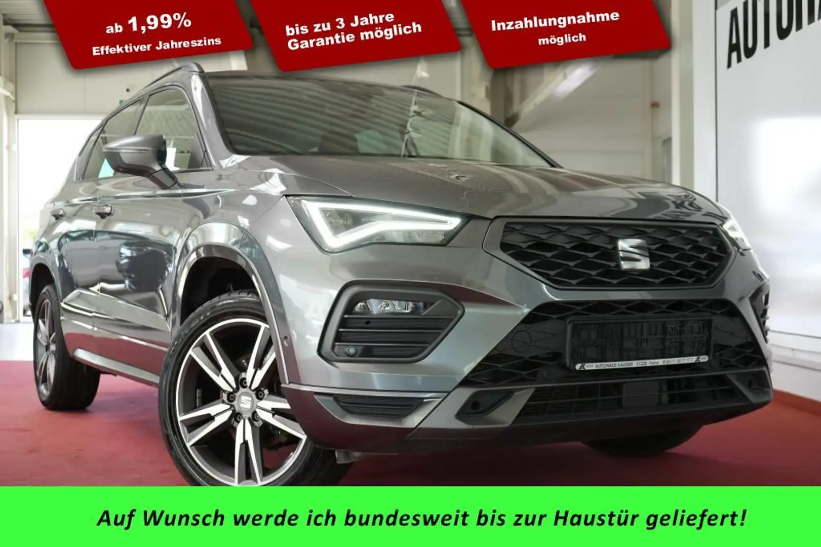 SEAT Ateca 1.5 TSI DSG FR*LED*Virtual*Kamera*Navi* Grau - 1