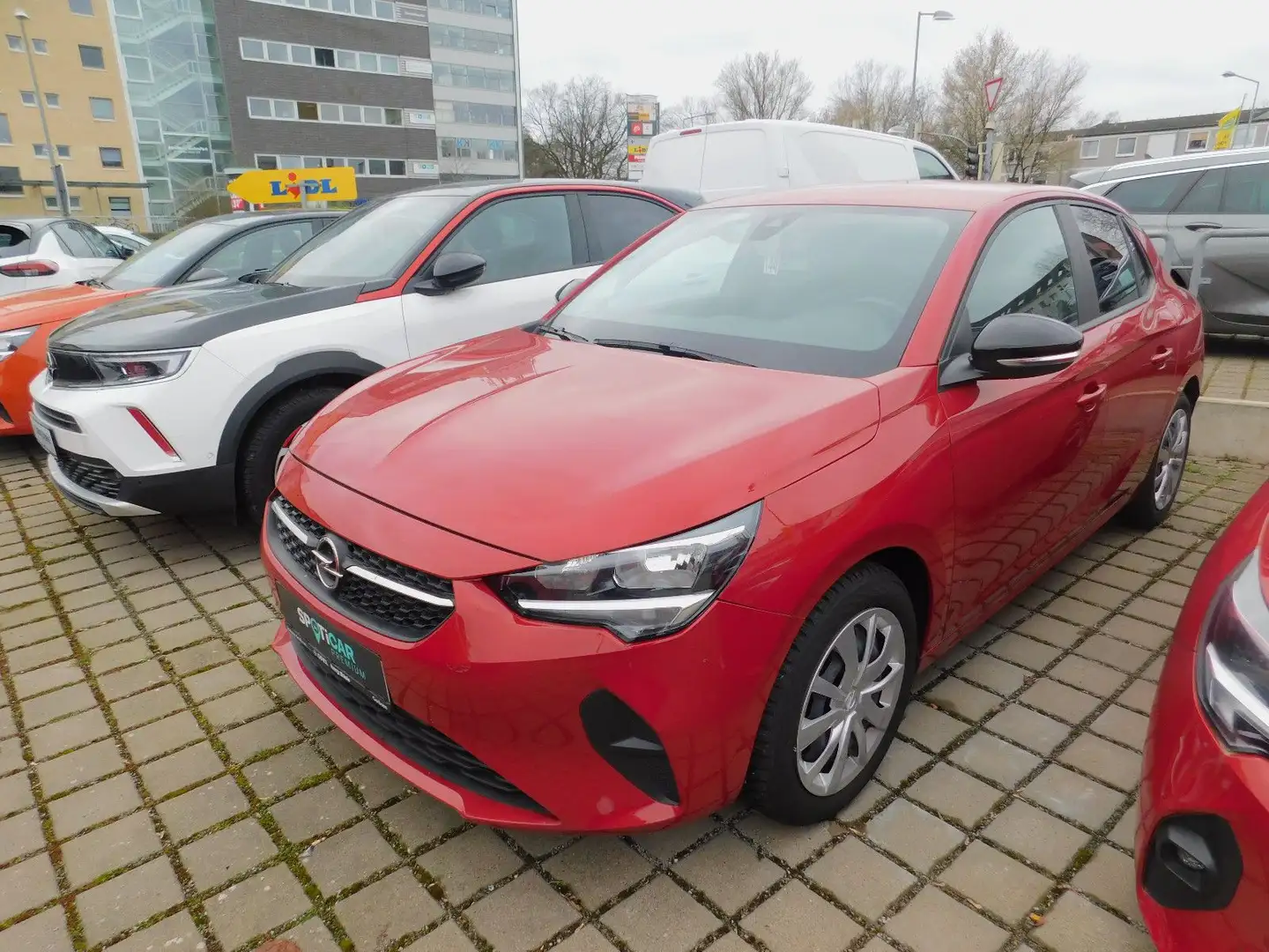 Opel Corsa F Edition Rojo - 1