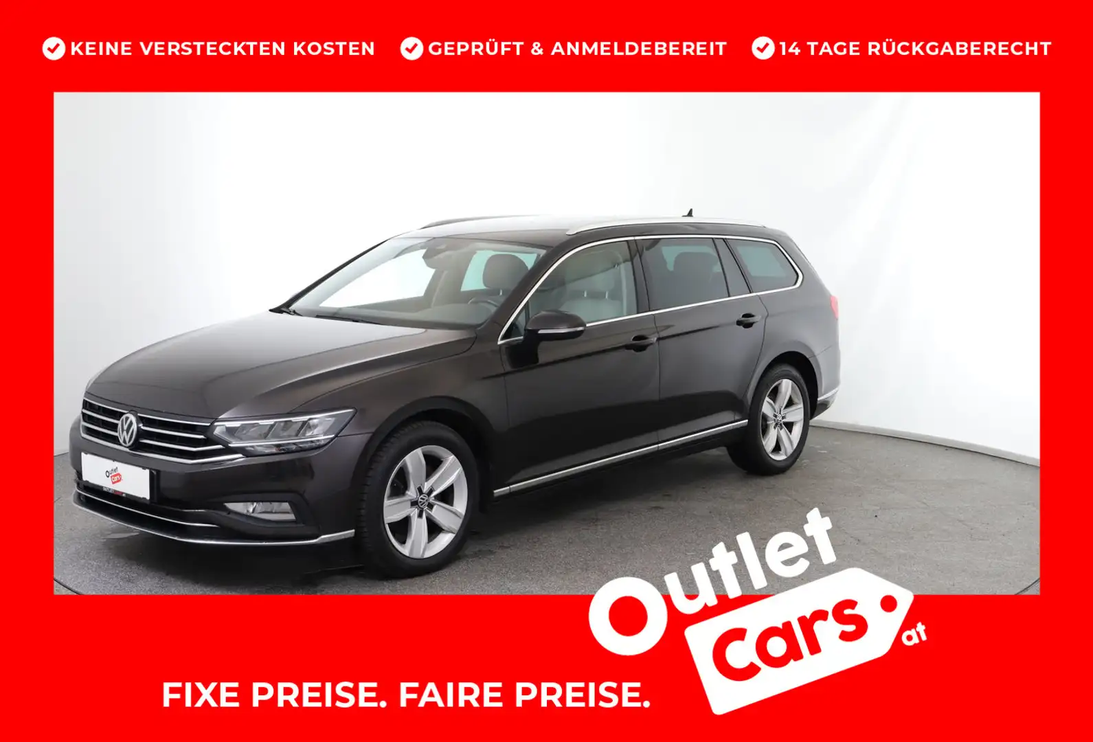 Volkswagen Passat Variant Elegance TDI Braun - 1