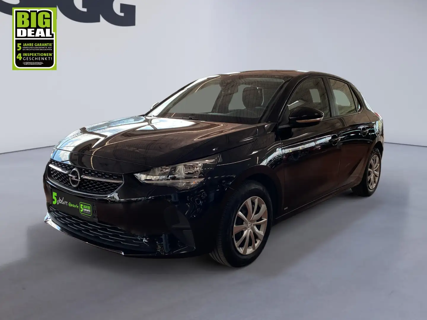 Opel Corsa F 1.2 Edition Klimaanlage Spurhalte Schwarz - 2