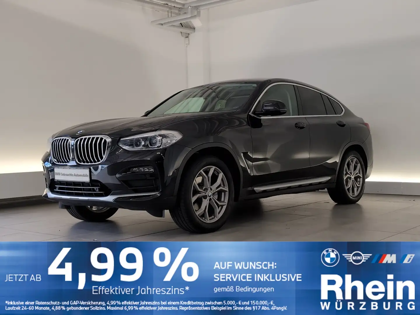 BMW X4 xDrive20i xLine SHZ/Lordose/Ambiente SHZ/Lordose/A Nero - 1