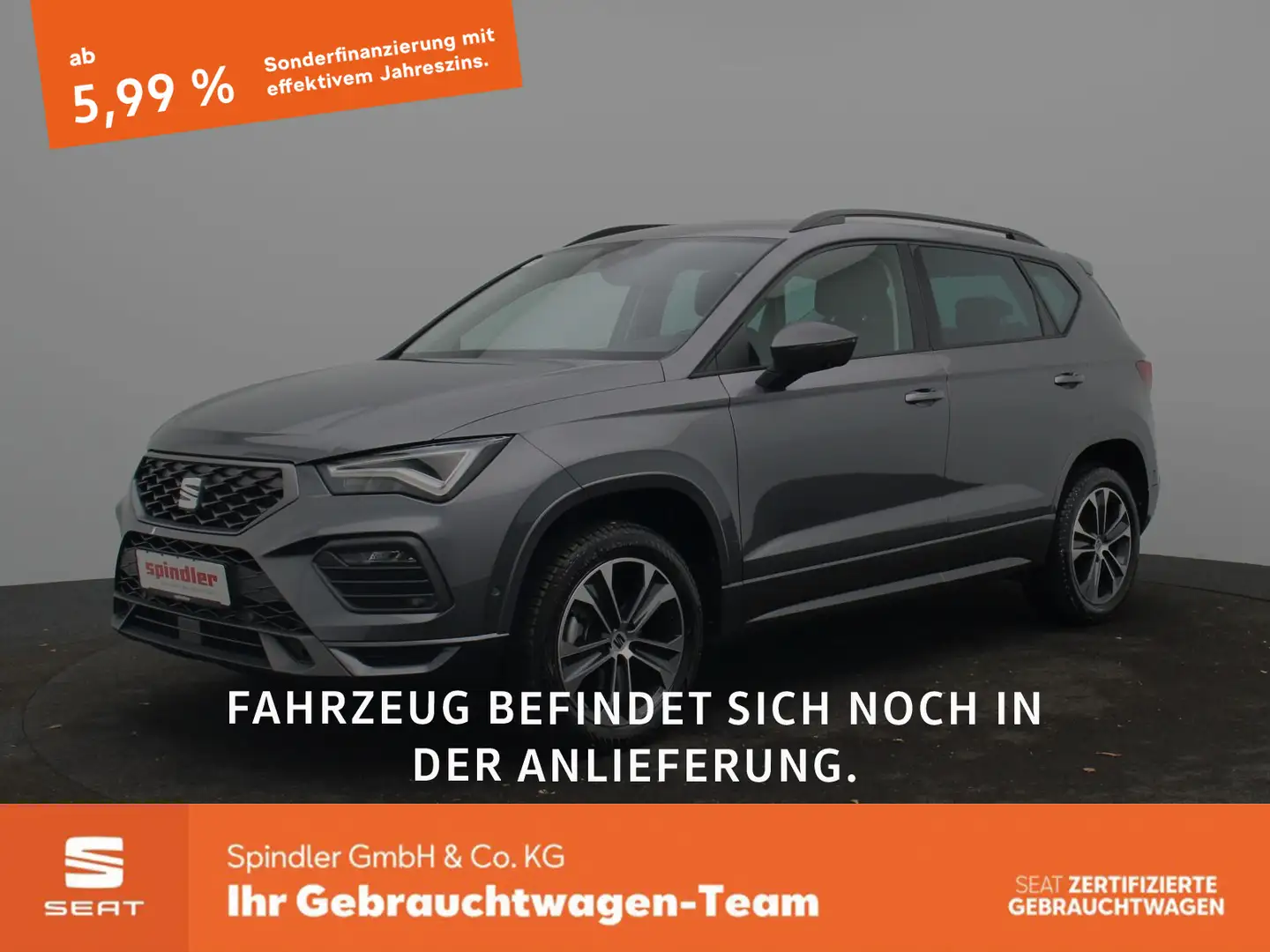 SEAT Ateca FR 1.5 TSI / Navi, FullLink, ParkAssi, LED Grau - 1
