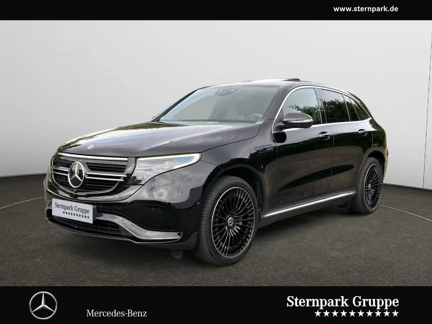 Mercedes-Benz EQC 400 EQC 400 4M AMG'Sch-Dach'11kW-AC'Distro'360°'21" Negro - 1