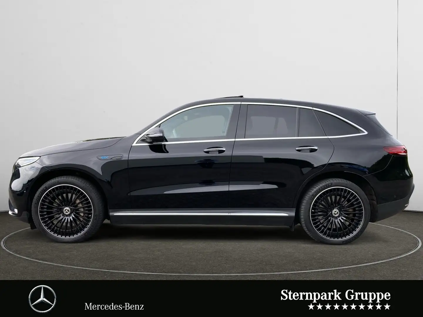 Mercedes-Benz EQC 400 EQC 400 4M AMG'Sch-Dach'11kW-AC'Distro'360°'21" Negro - 2