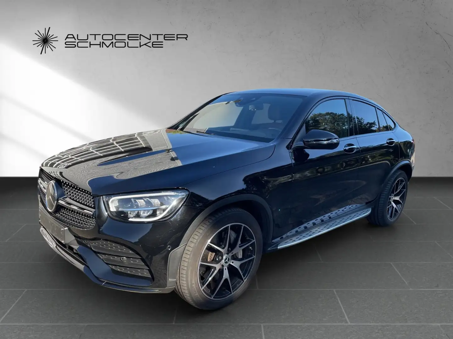 Mercedes-Benz GLC 300 GLC 300 d 4M Coupé AMG*DISTRONIC*HEAD-UP*LEDER* Schwarz - 2