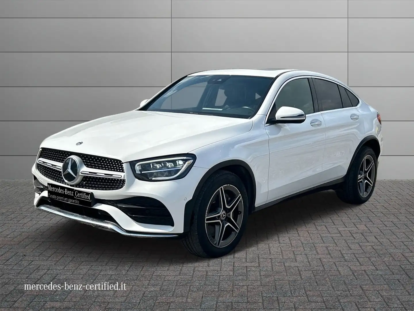 Mercedes-Benz GLC 220 GLC coupe 220 d Premium 4matic auto Bianco - 1
