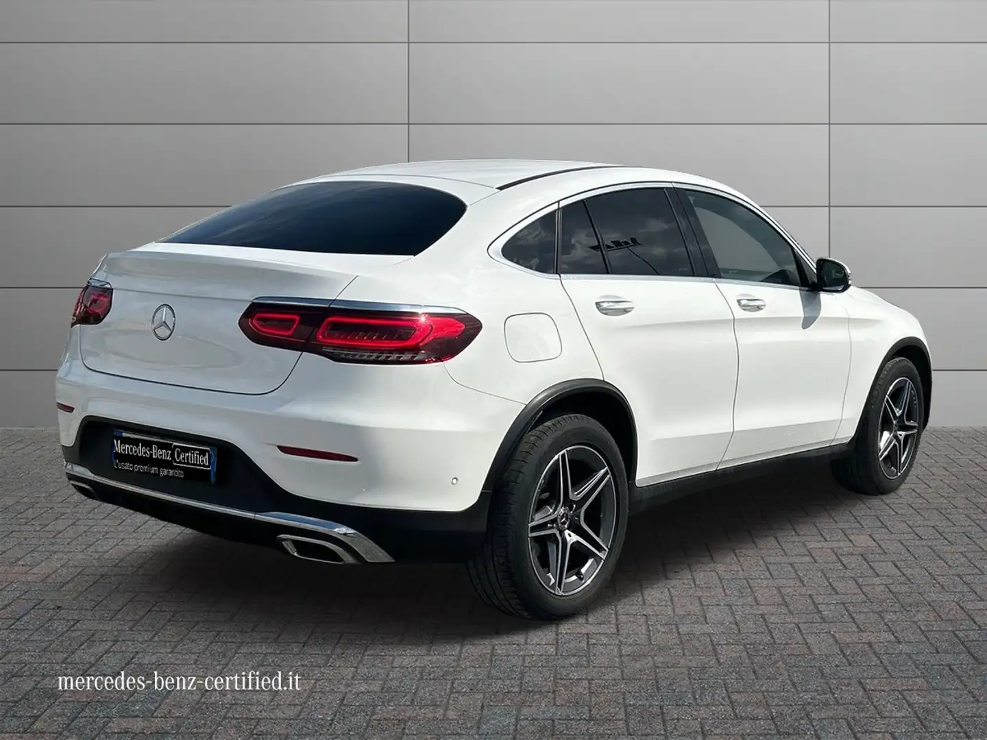 Mercedes-Benz GLC 220 GLC coupe 220 d Premium 4matic auto Bianco - 2