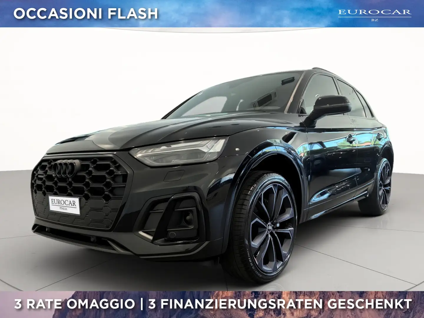 Audi Q5 50 2.0 tfsi e identity black quattro s-tronic Zwart - 1