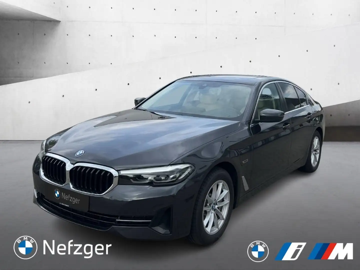 BMW 520 e Limousine Hybrid Glasdach Harman/Kardon Grau - 1