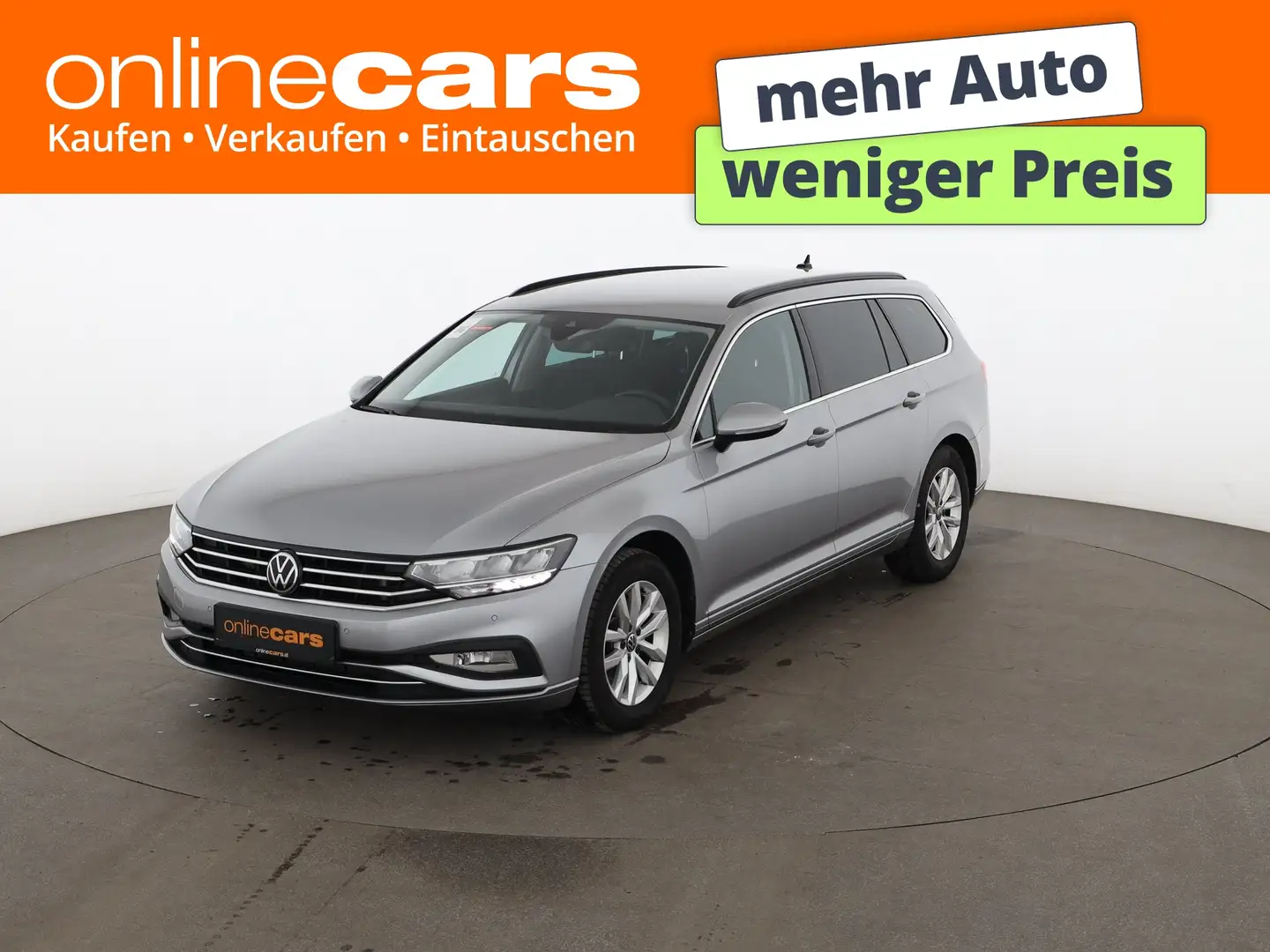 Volkswagen Passat Variant 2.0 TDI Business LED RADAR NAVI Silber - 1