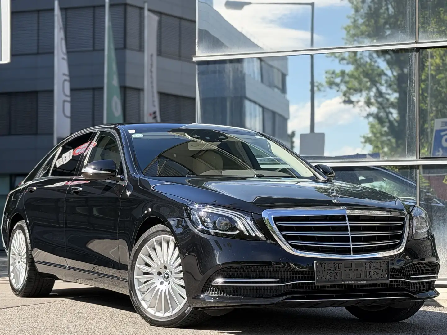 Mercedes-Benz S 350 S 350 d 4Matic LONG Schwarz - 2
