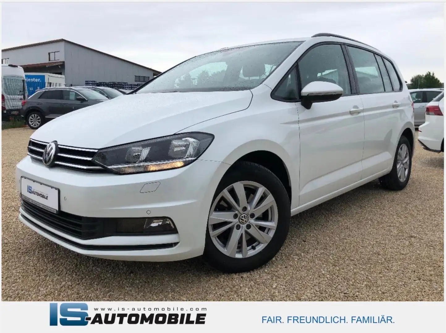 Volkswagen Touran Comfortline ,NAVI,ACC,SHZ,RFK,DSG,PDC Weiß - 1