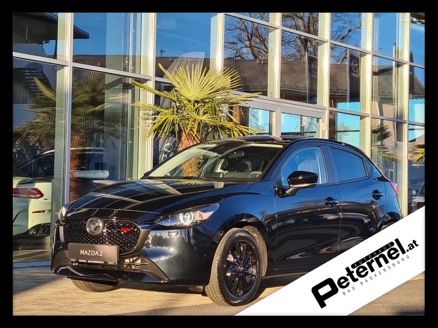 Mazda 2 G75 HOMURA RKam Shz PTS Klima LED CarPlay crna - 1