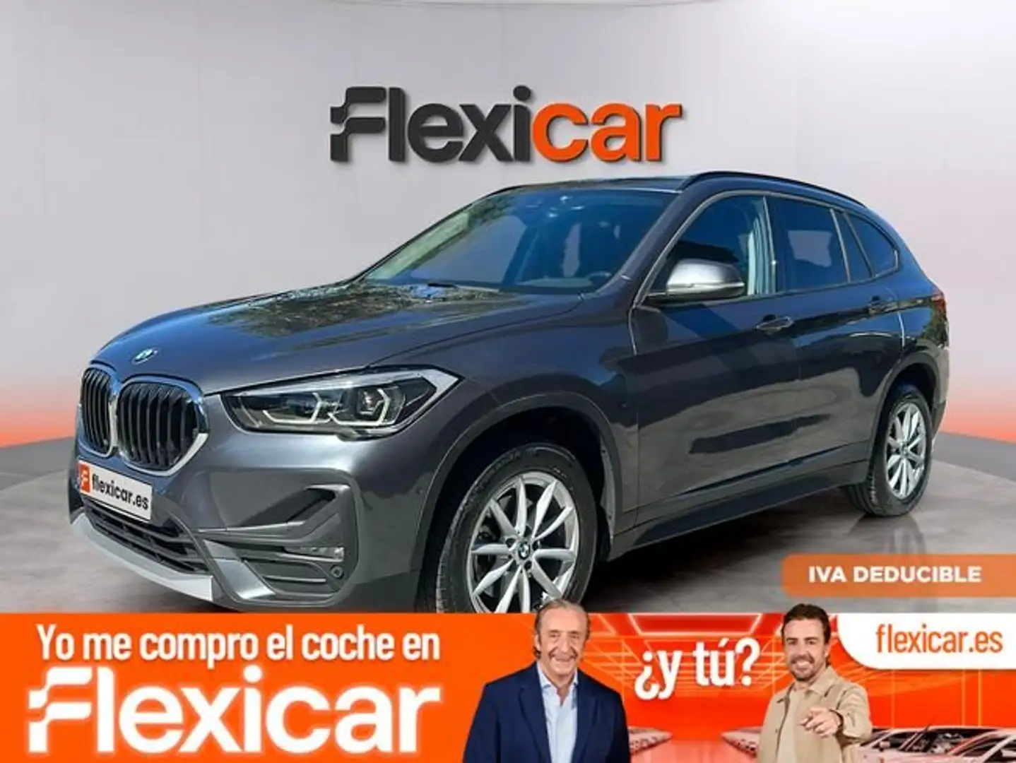 BMW X1 sDrive 18dA Gris - 1